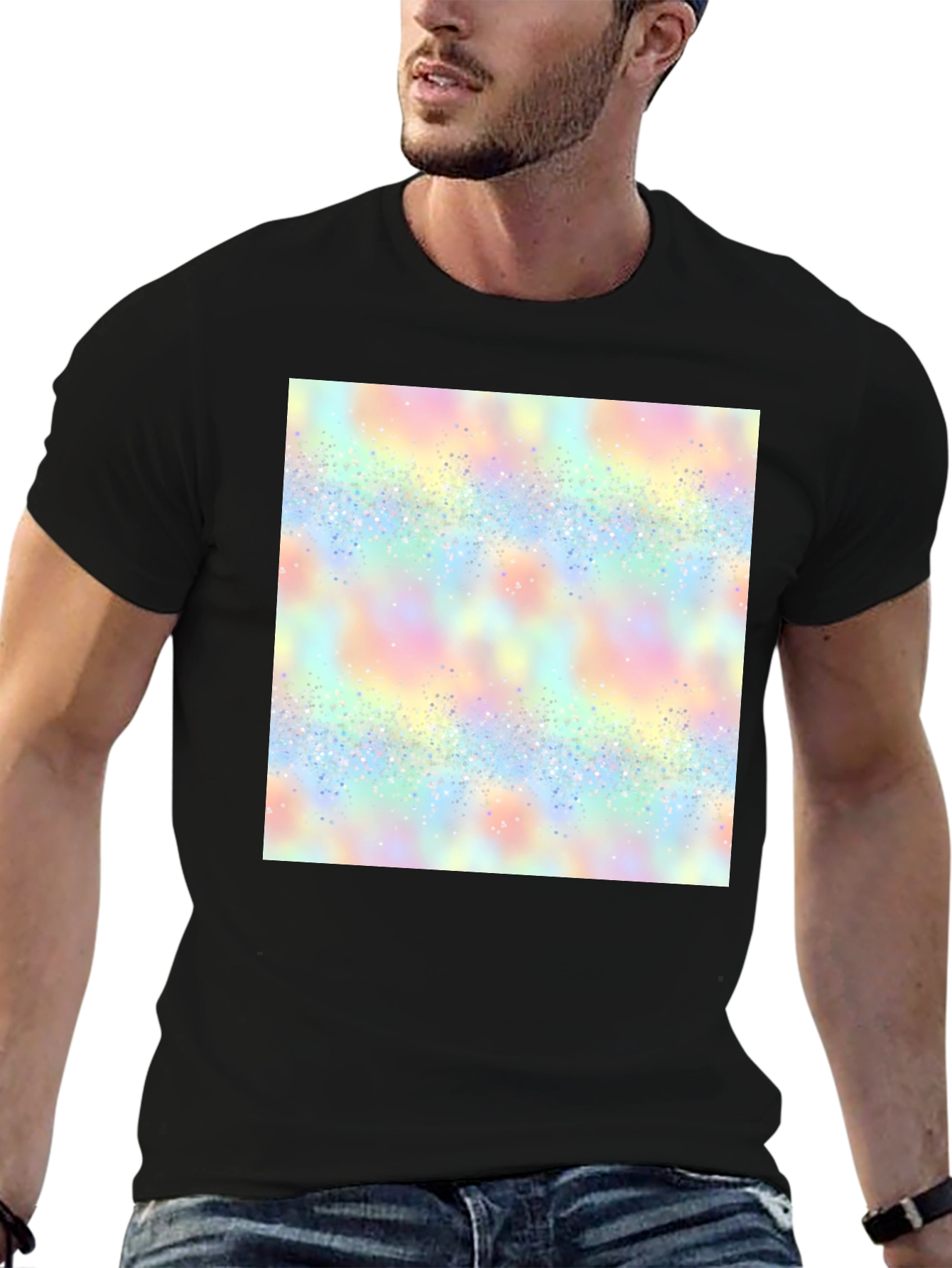 Vibrant Pastel Pattern Tee