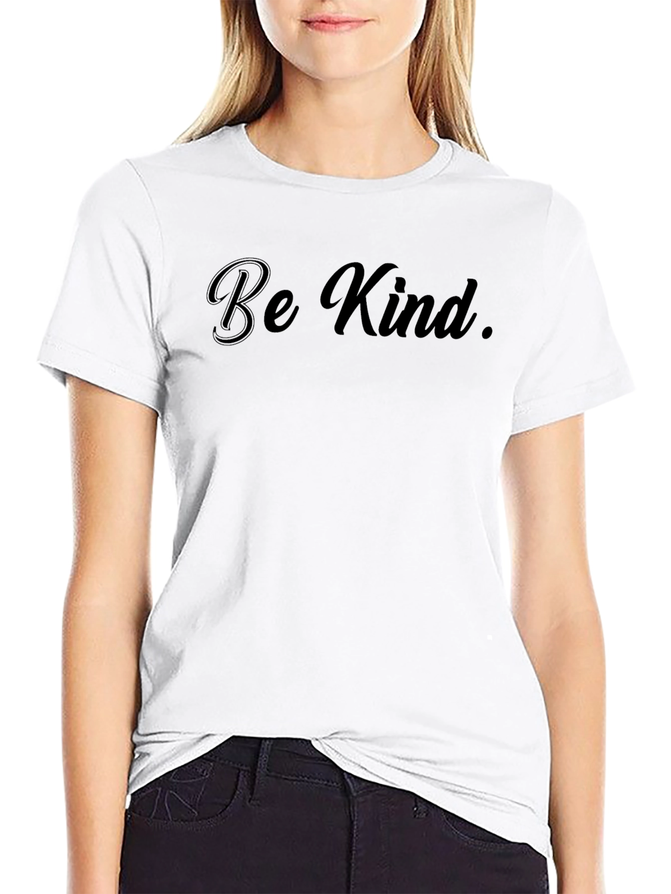 Be Kind Black Graphic Tee