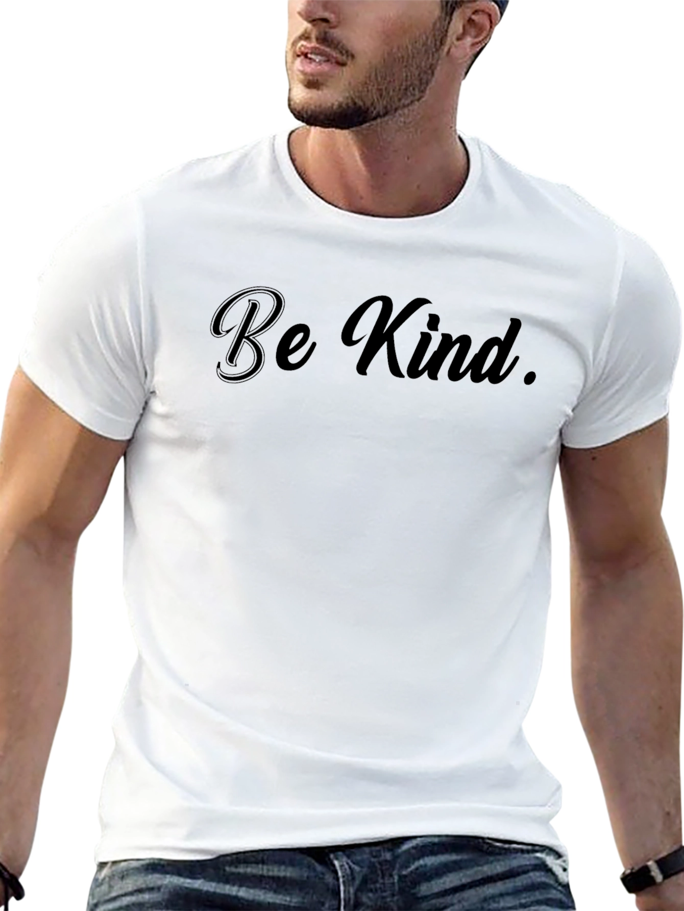 Be Kind Black Graphic Tee