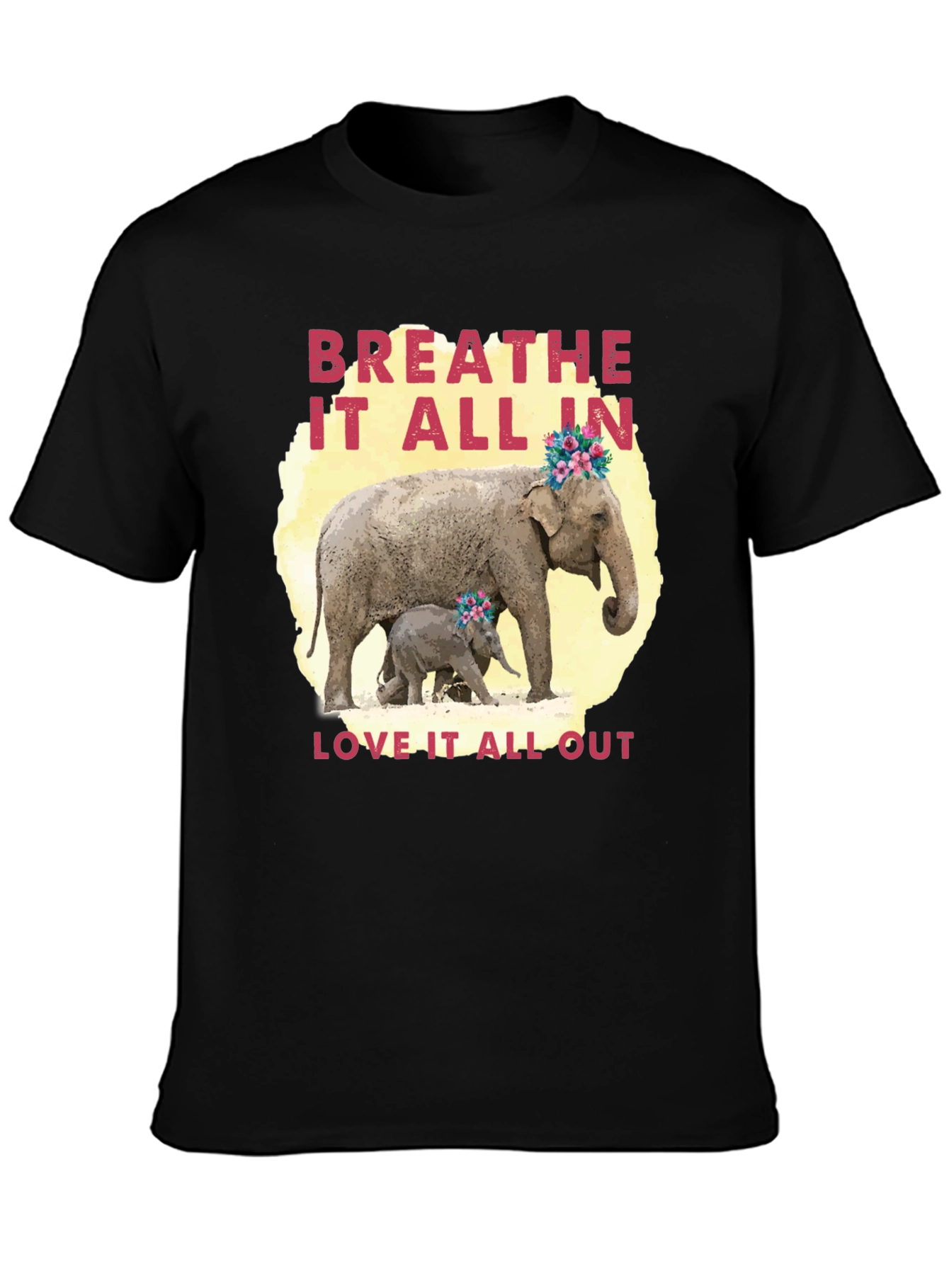 Elephant Breathe Graphic Tee