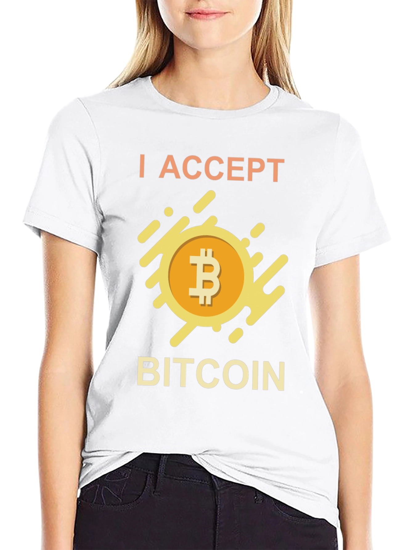 I Accept Bitcoin T-Shirt - Crypto Currency Tee