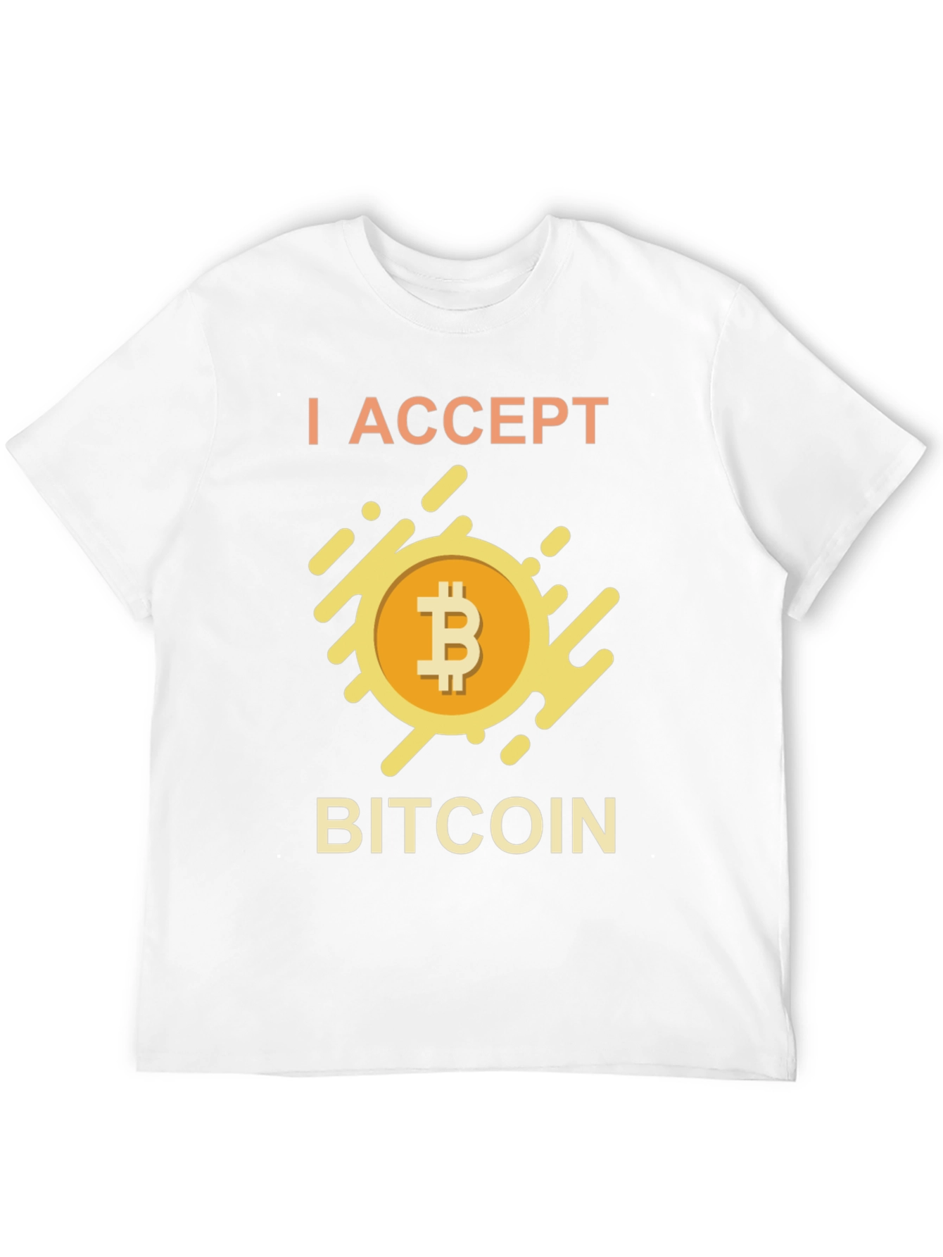 I Accept Bitcoin T-Shirt - Crypto Currency Tee