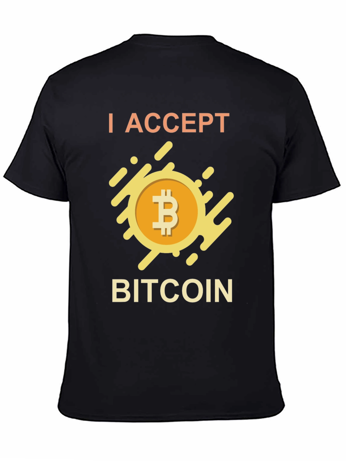 I Accept Bitcoin T-Shirt - Crypto Currency Tee