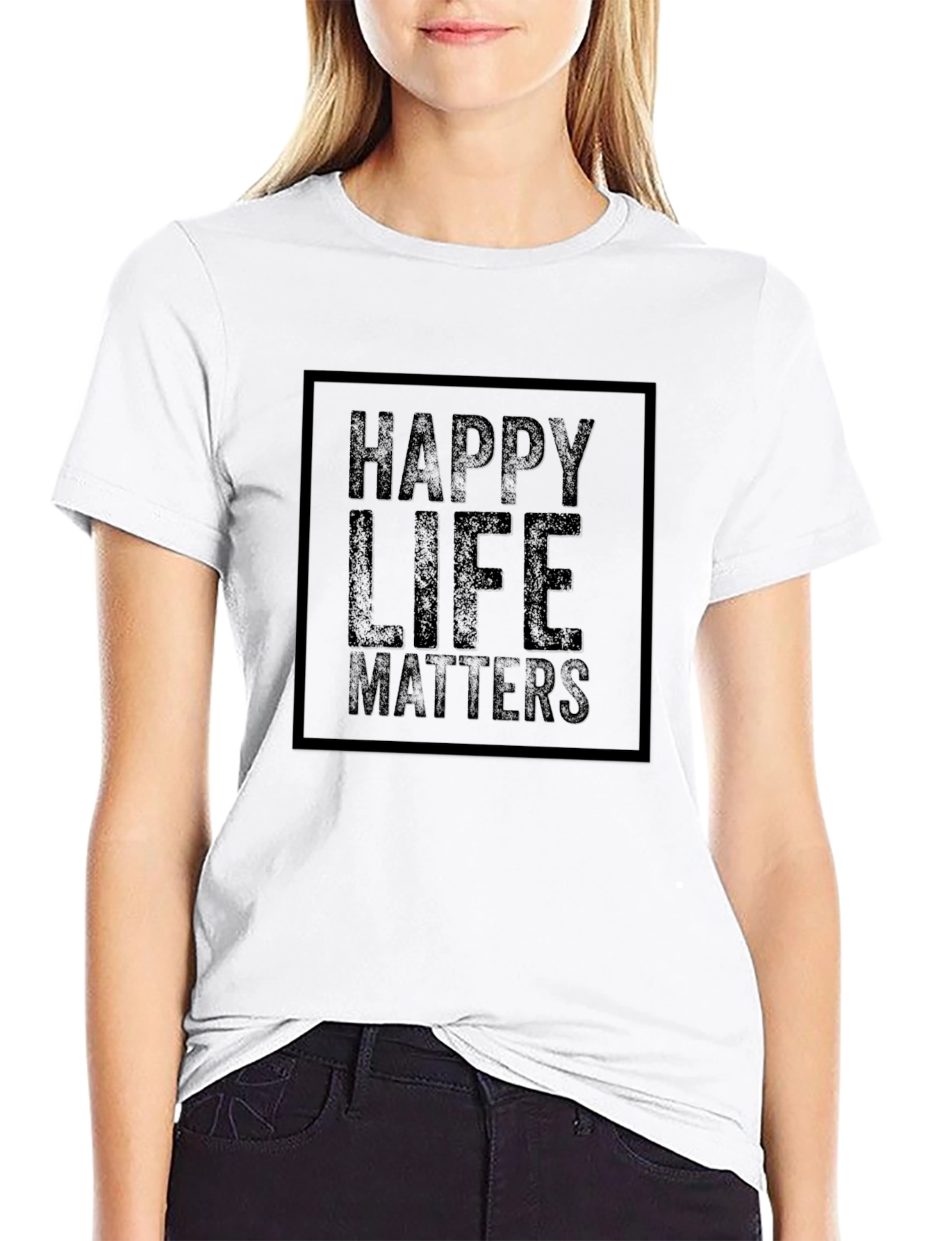 Happy Life Matters Graphic Tee