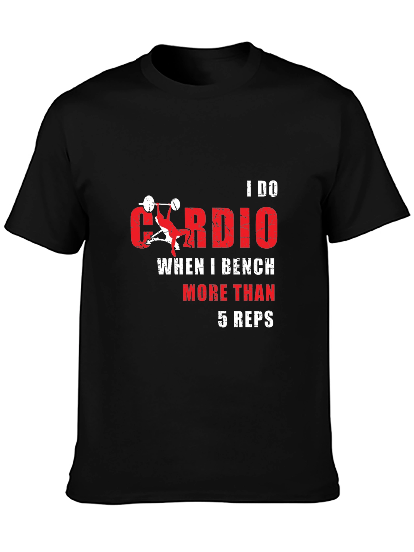 I Do Cardio Funny Gym T-Shirt