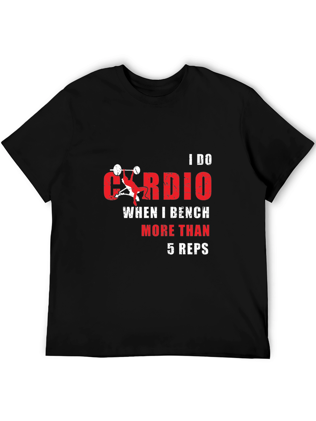 I Do Cardio Funny Gym T-Shirt