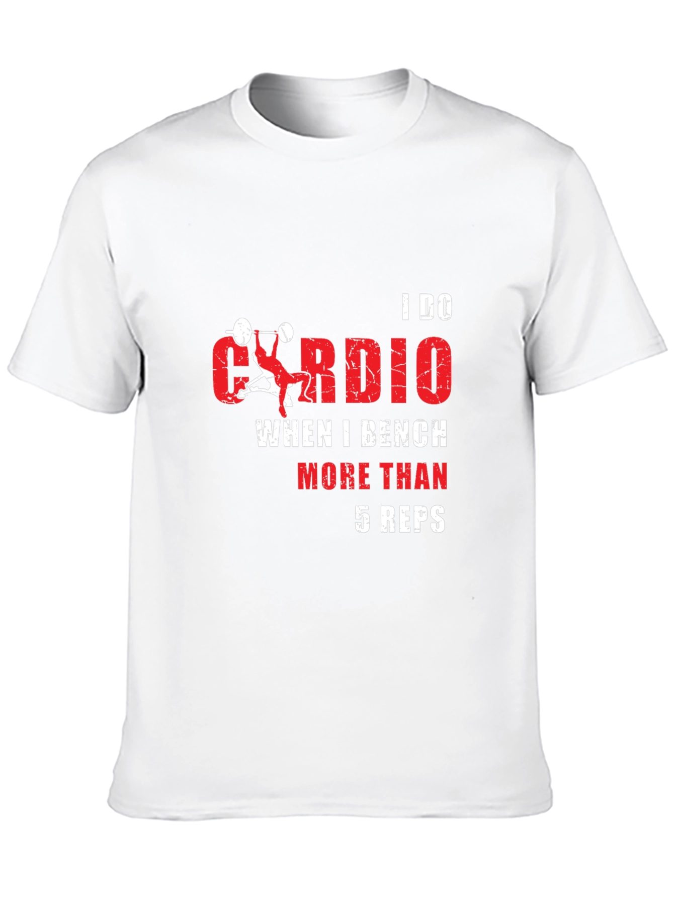 I Do Cardio Funny Gym T-Shirt