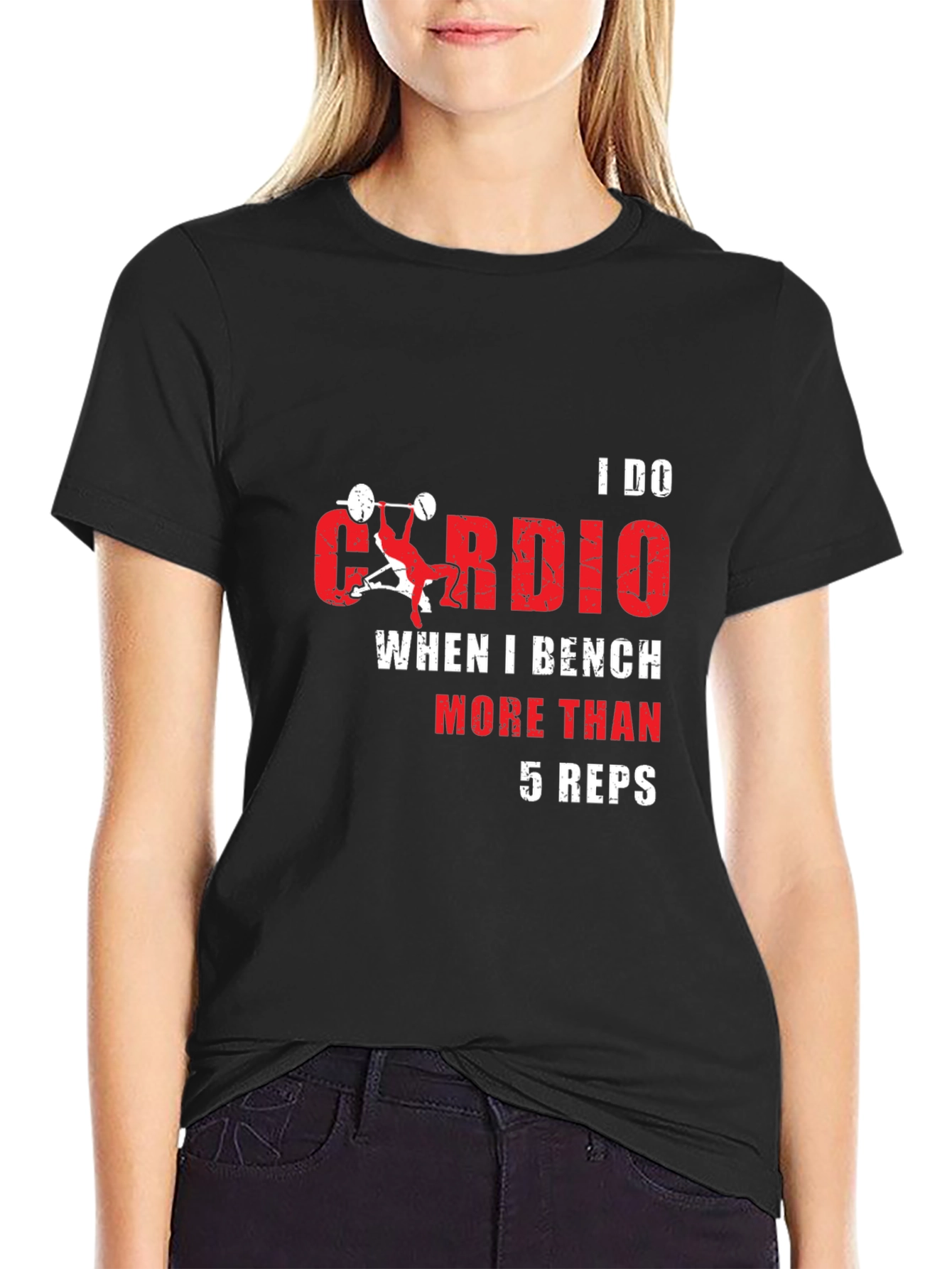 I Do Cardio Funny Gym T-Shirt