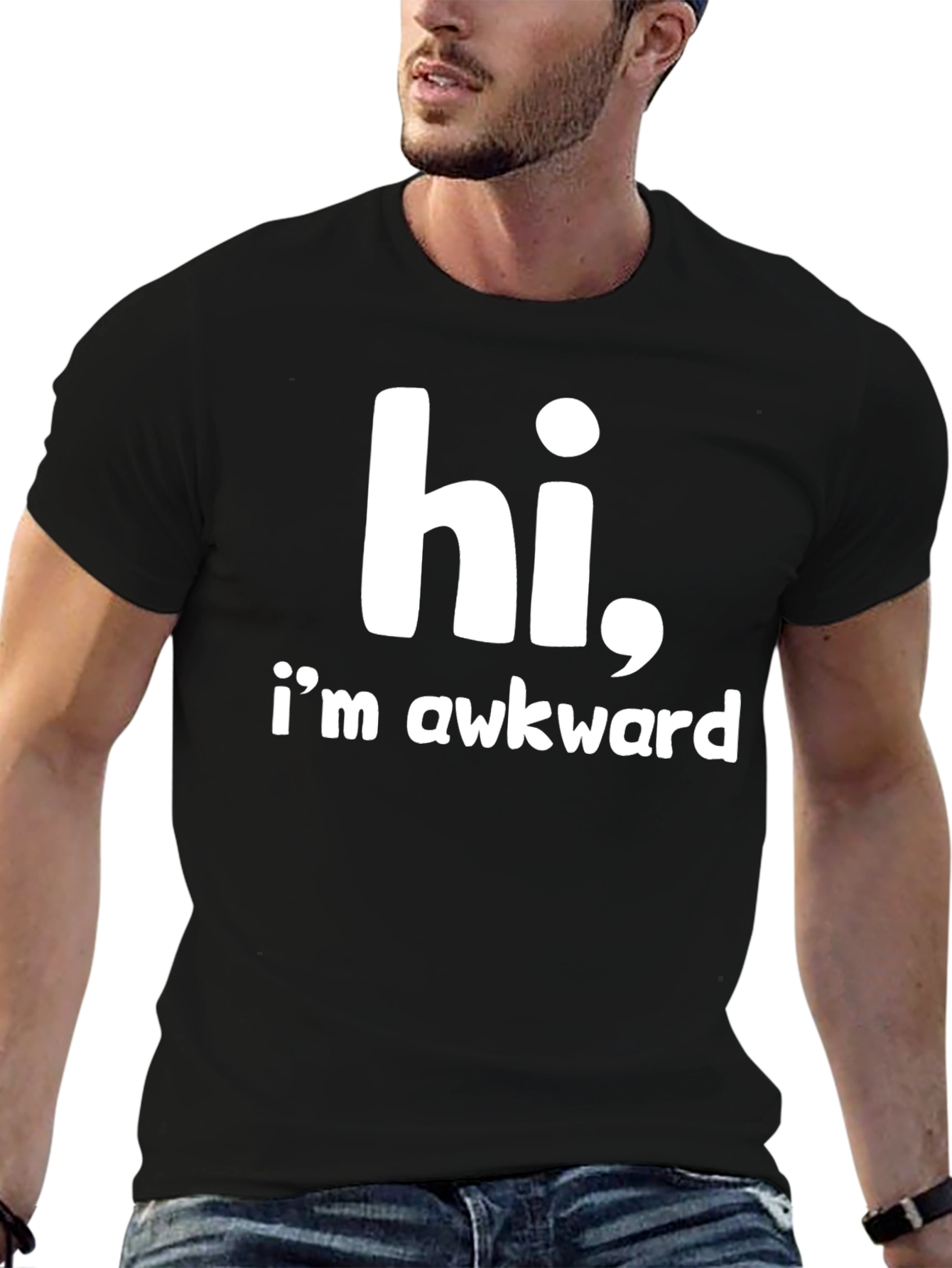 Hi Im Awkward - Funny Graphic Tee