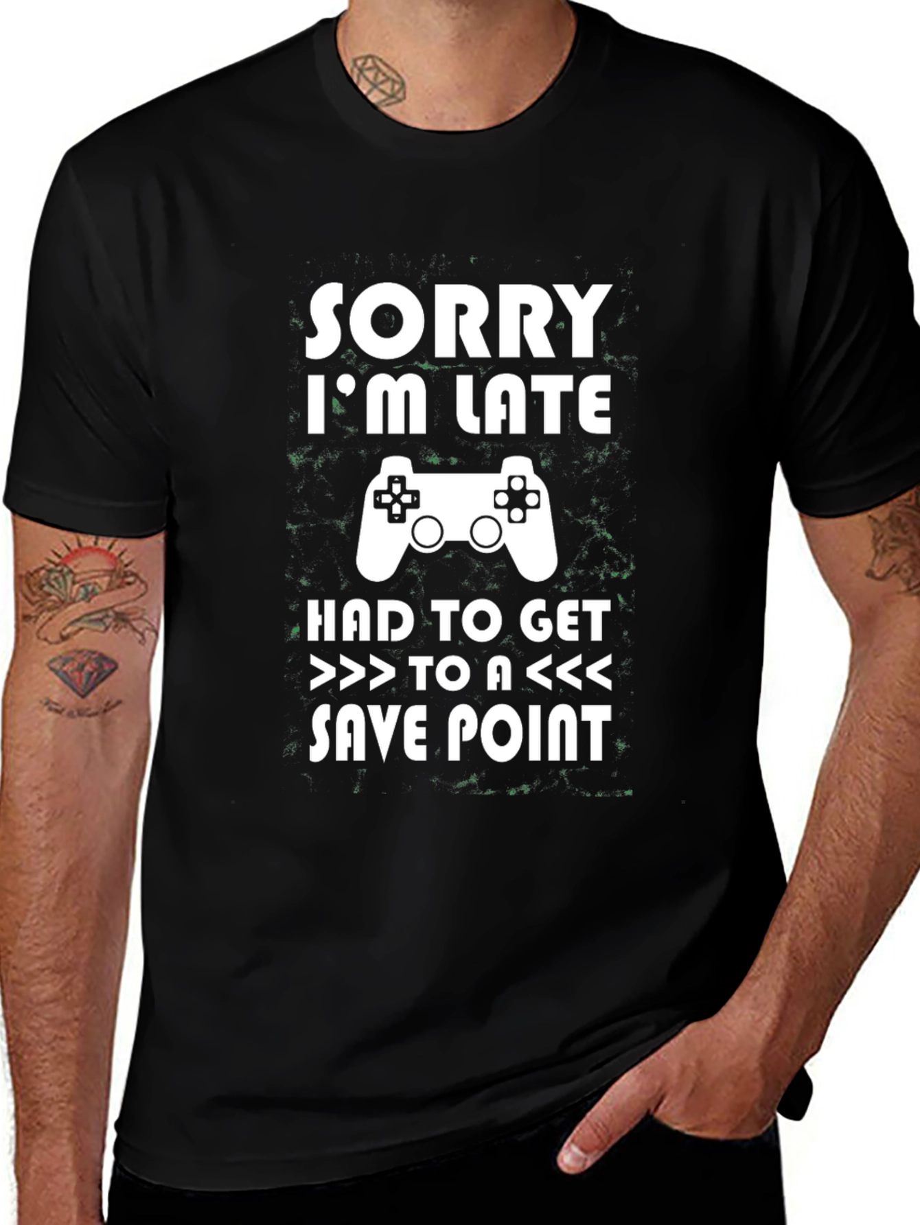 Sorry Im Late Gamer T-Shirt