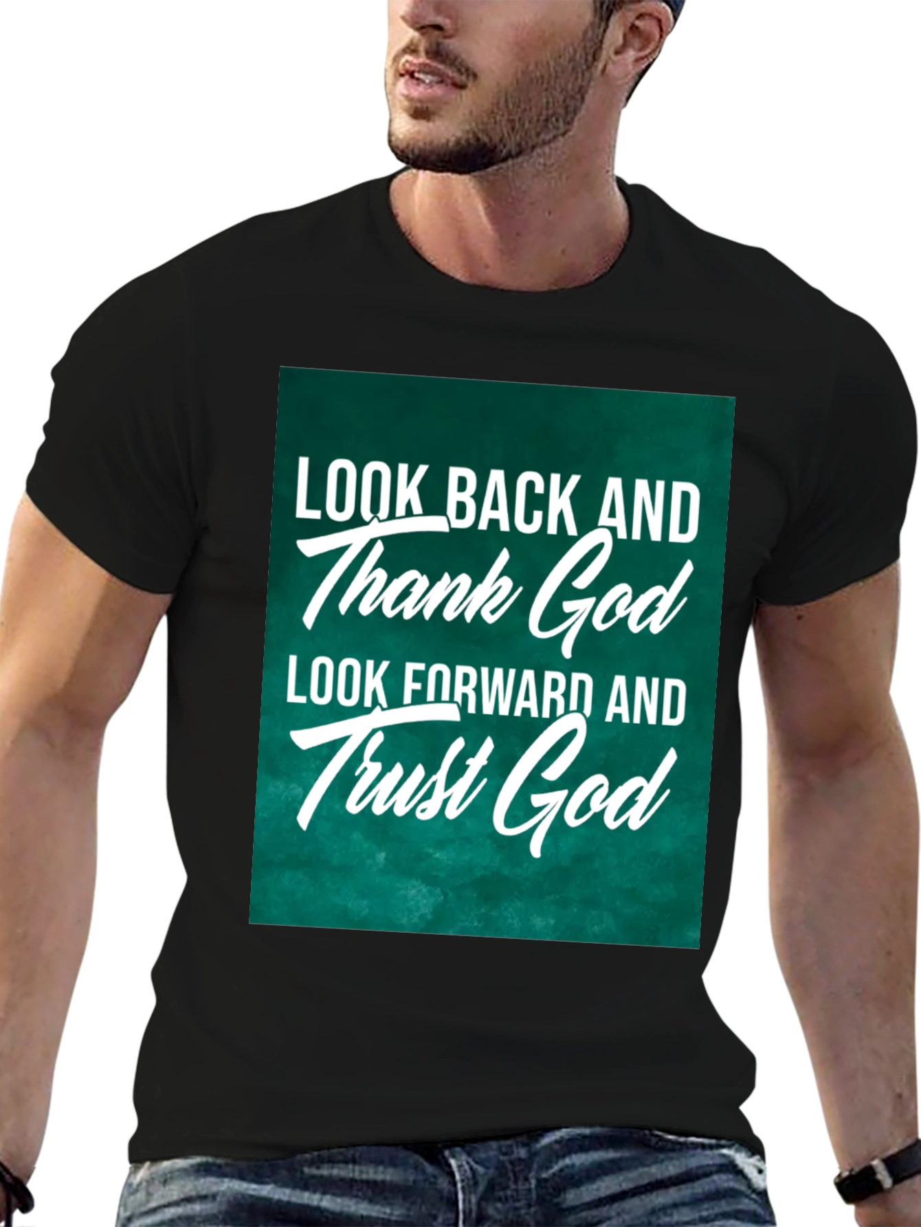Inspirational Christian T-Shirt - Thank God