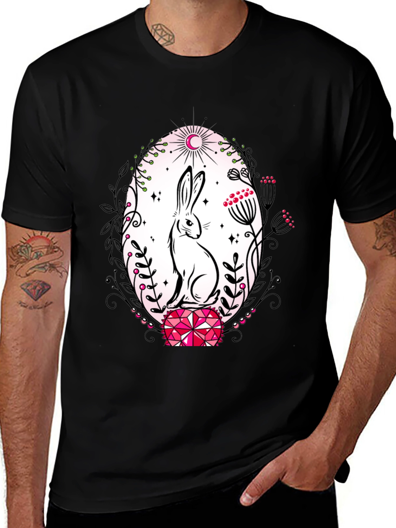 Rabbit Graphic T-Shirt