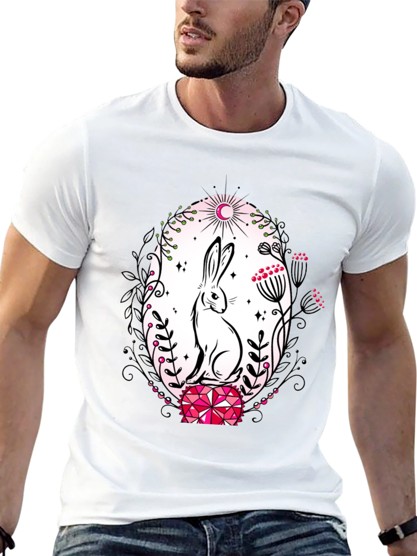 Rabbit Graphic T-Shirt