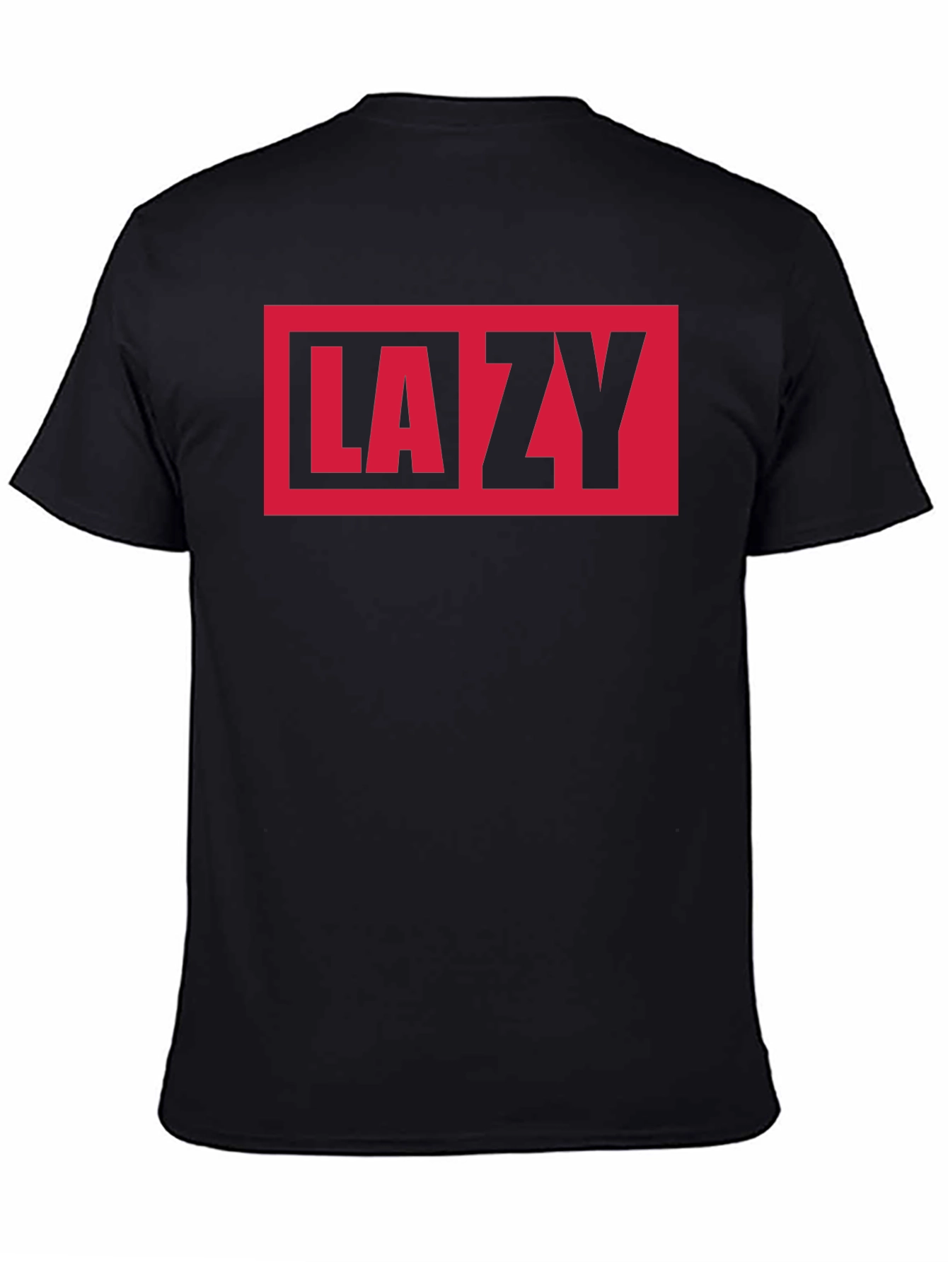 Lazy Graphic Print T-Shirt