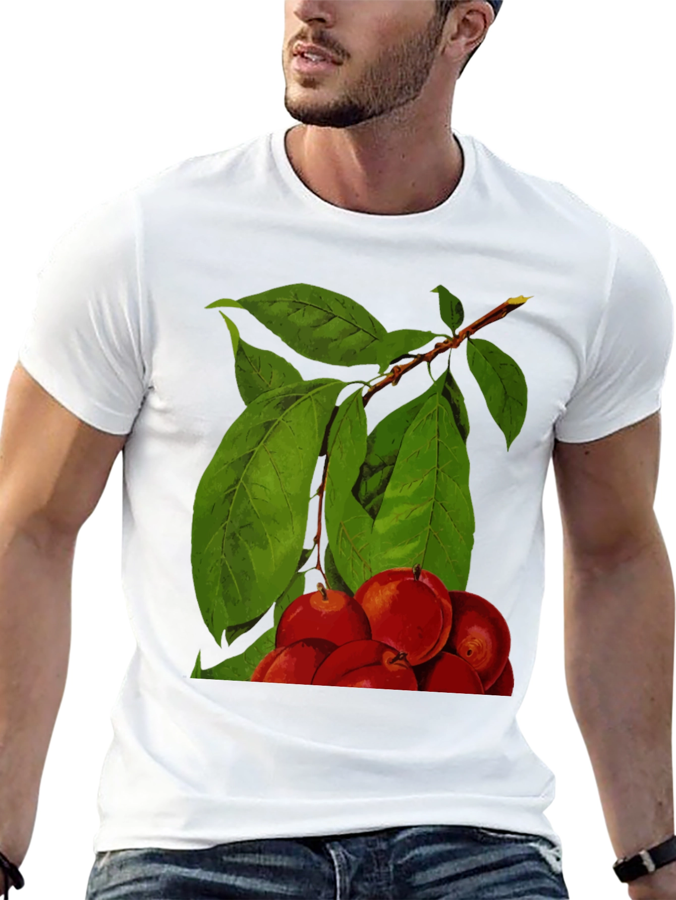 Fruit Tree Graphic Tee - Black