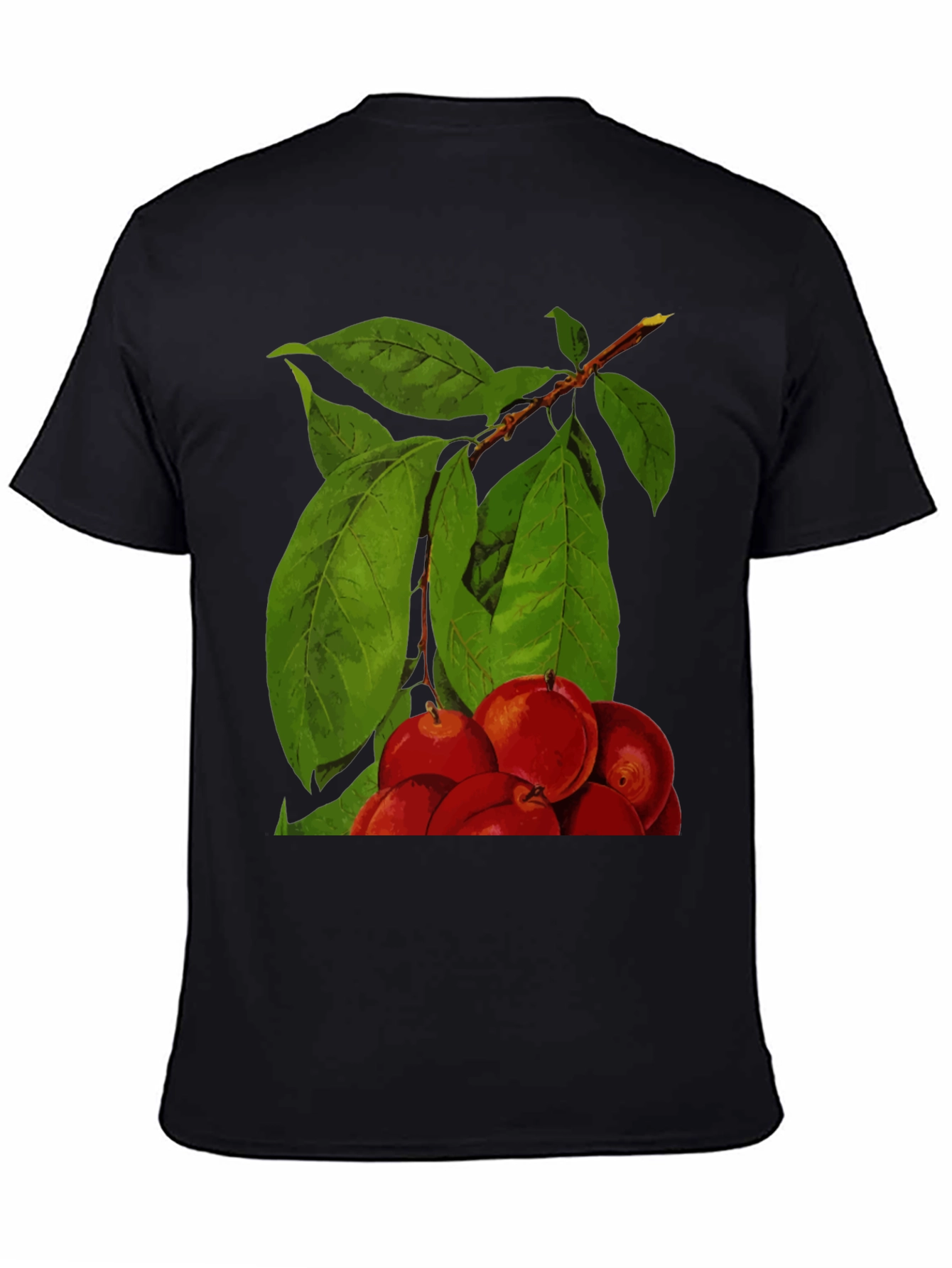 Fruit Tree Graphic Tee - Black