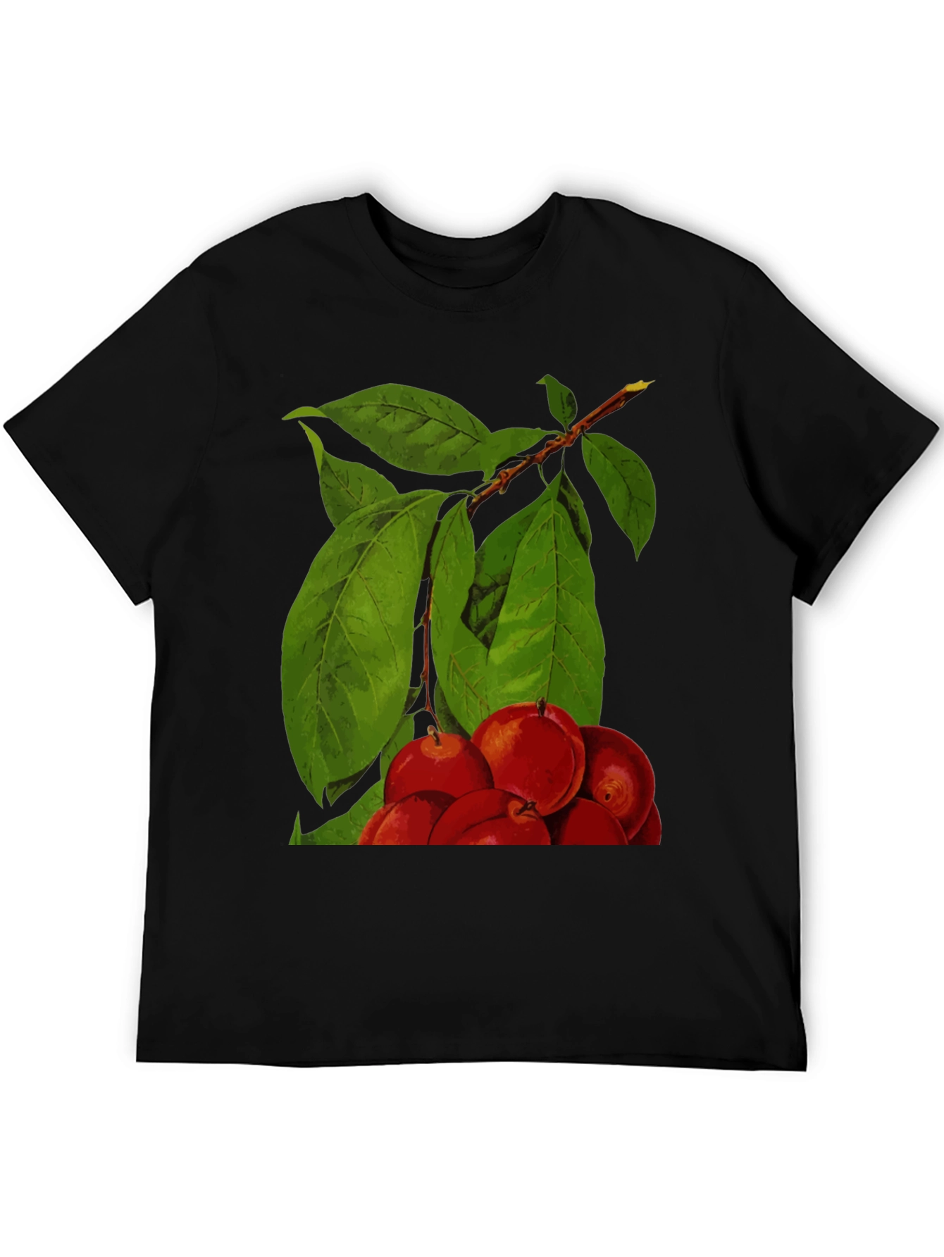 Fruit Tree Graphic Tee - Black