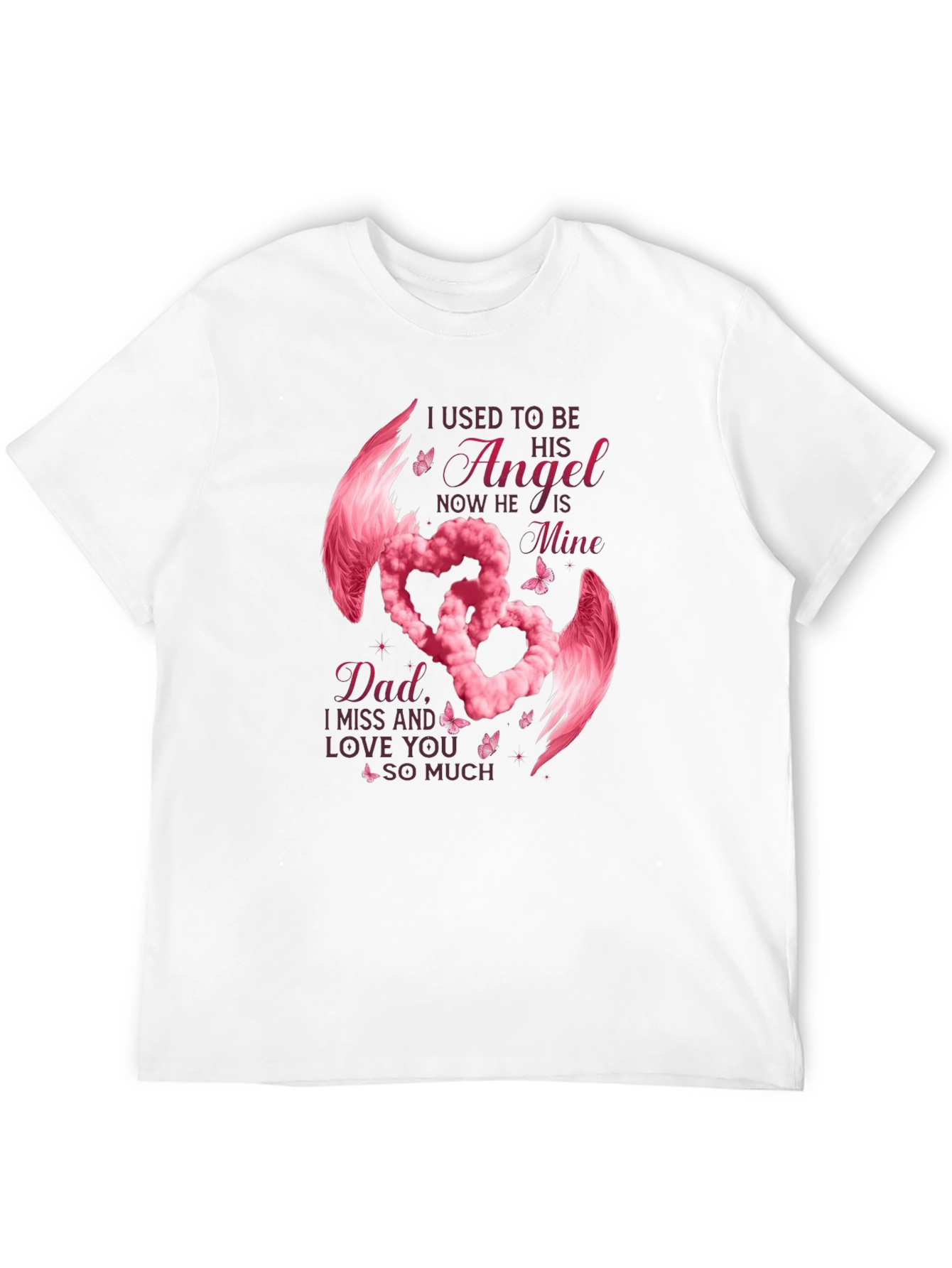 Dad Angel Wings T-Shirt