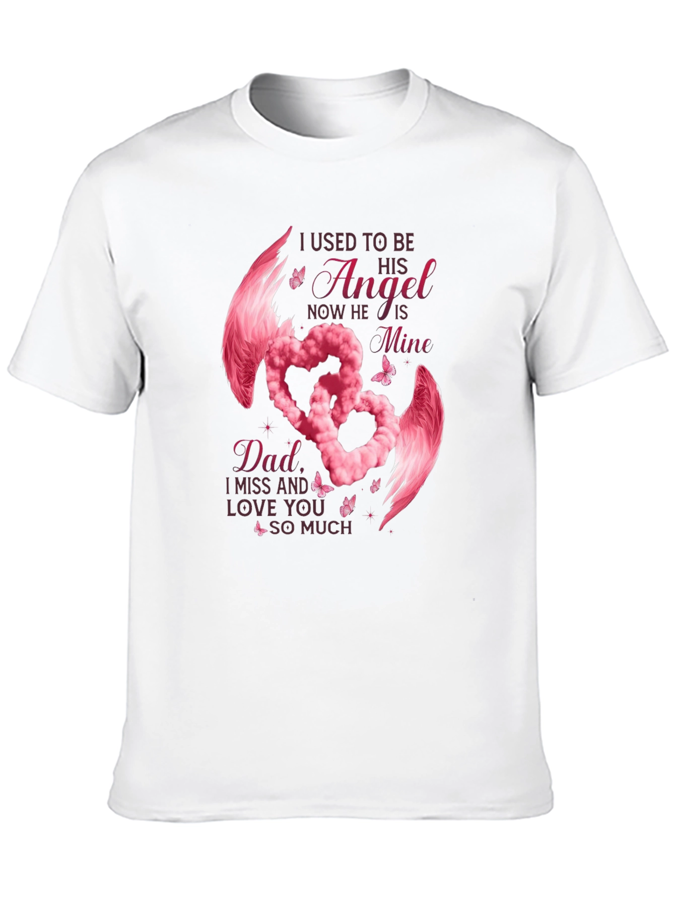 Dad Angel Wings T-Shirt