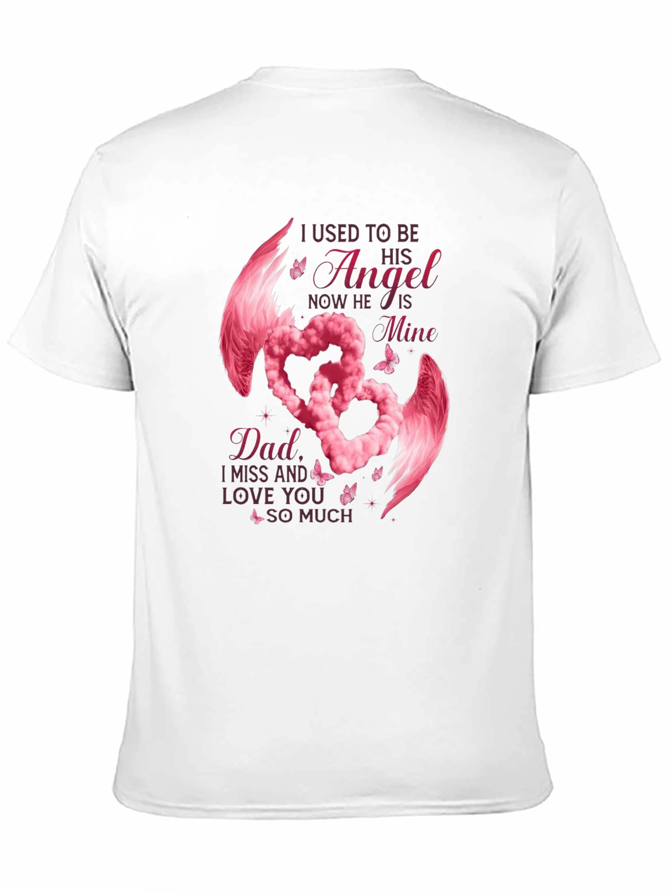 Dad Angel Wings T-Shirt