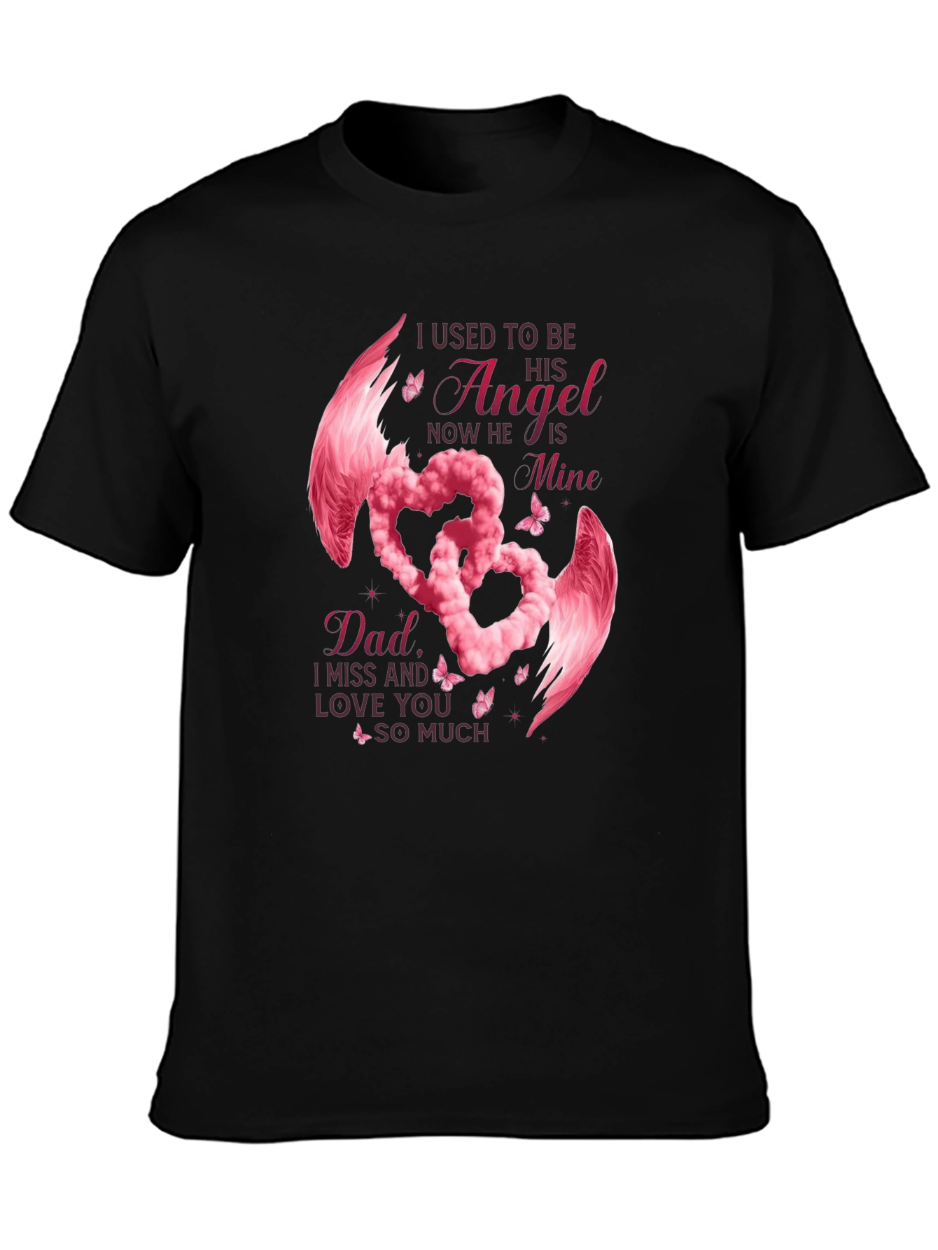 Dad Angel Wings T-Shirt