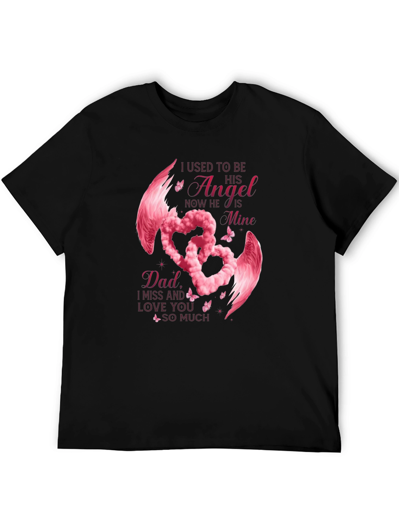 Dad Angel Wings T-Shirt