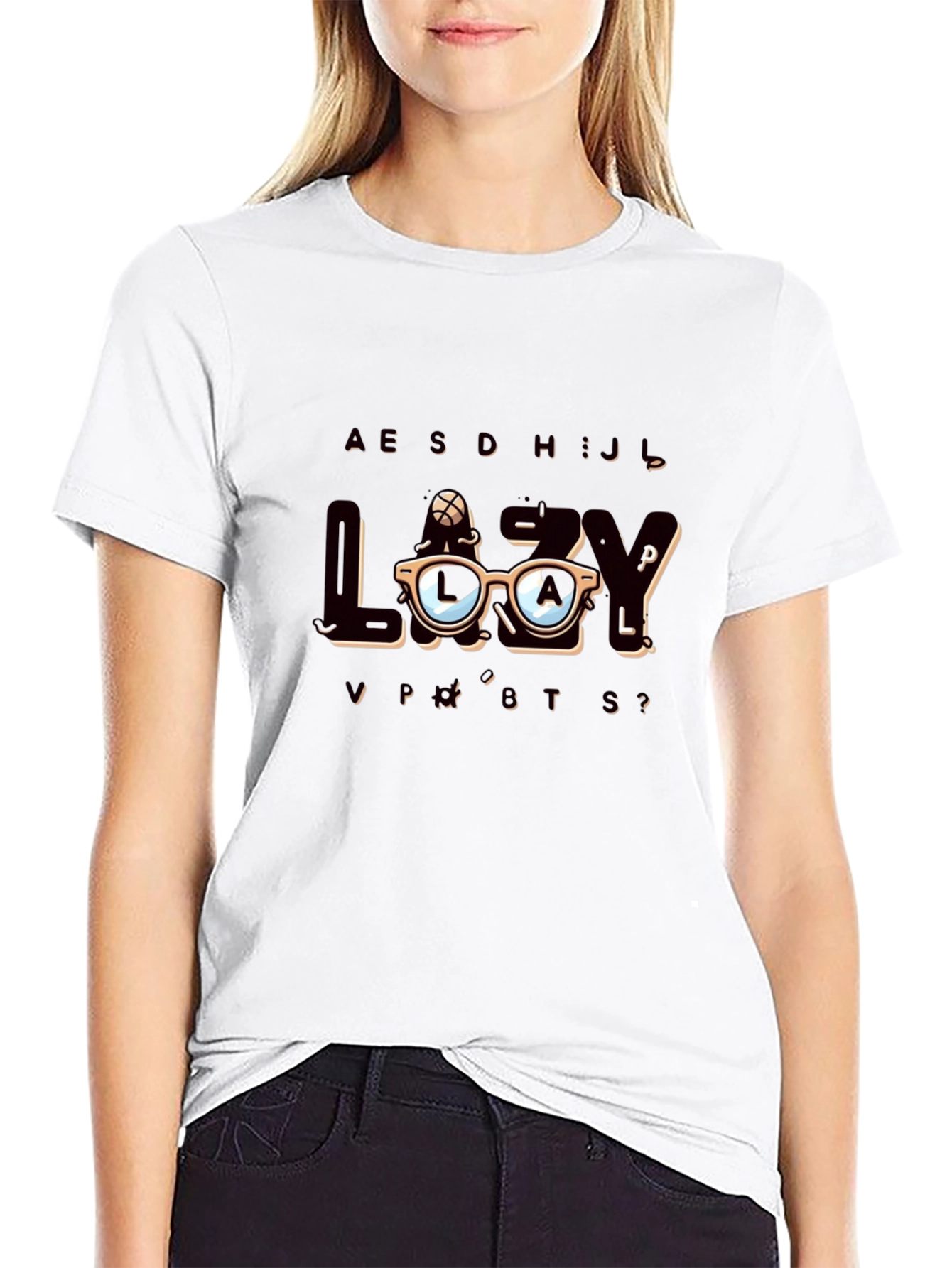 LAZY Funny Graphic Tee - Comfortable Cotton
