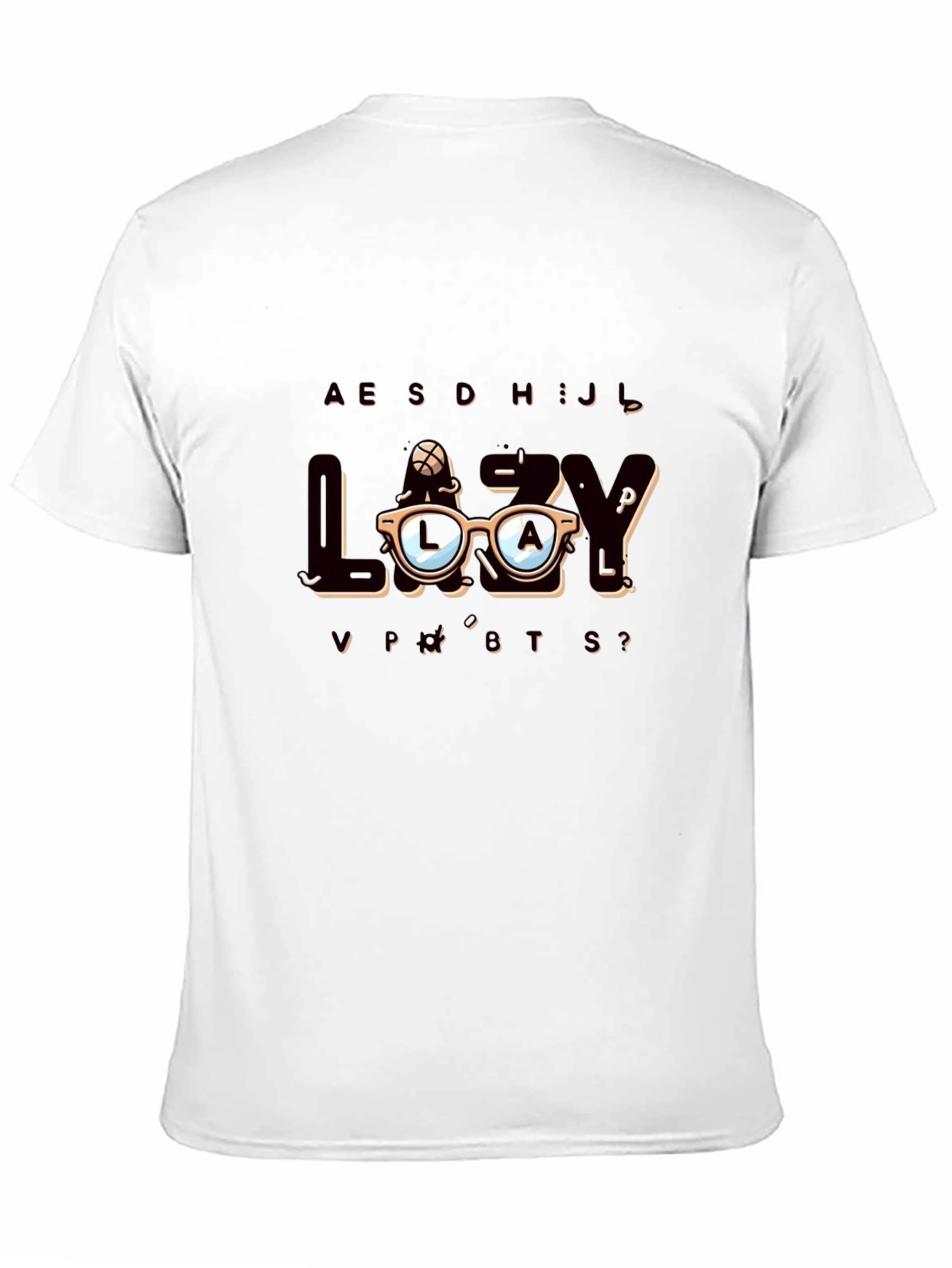 LAZY Funny Graphic Tee - Comfortable Cotton