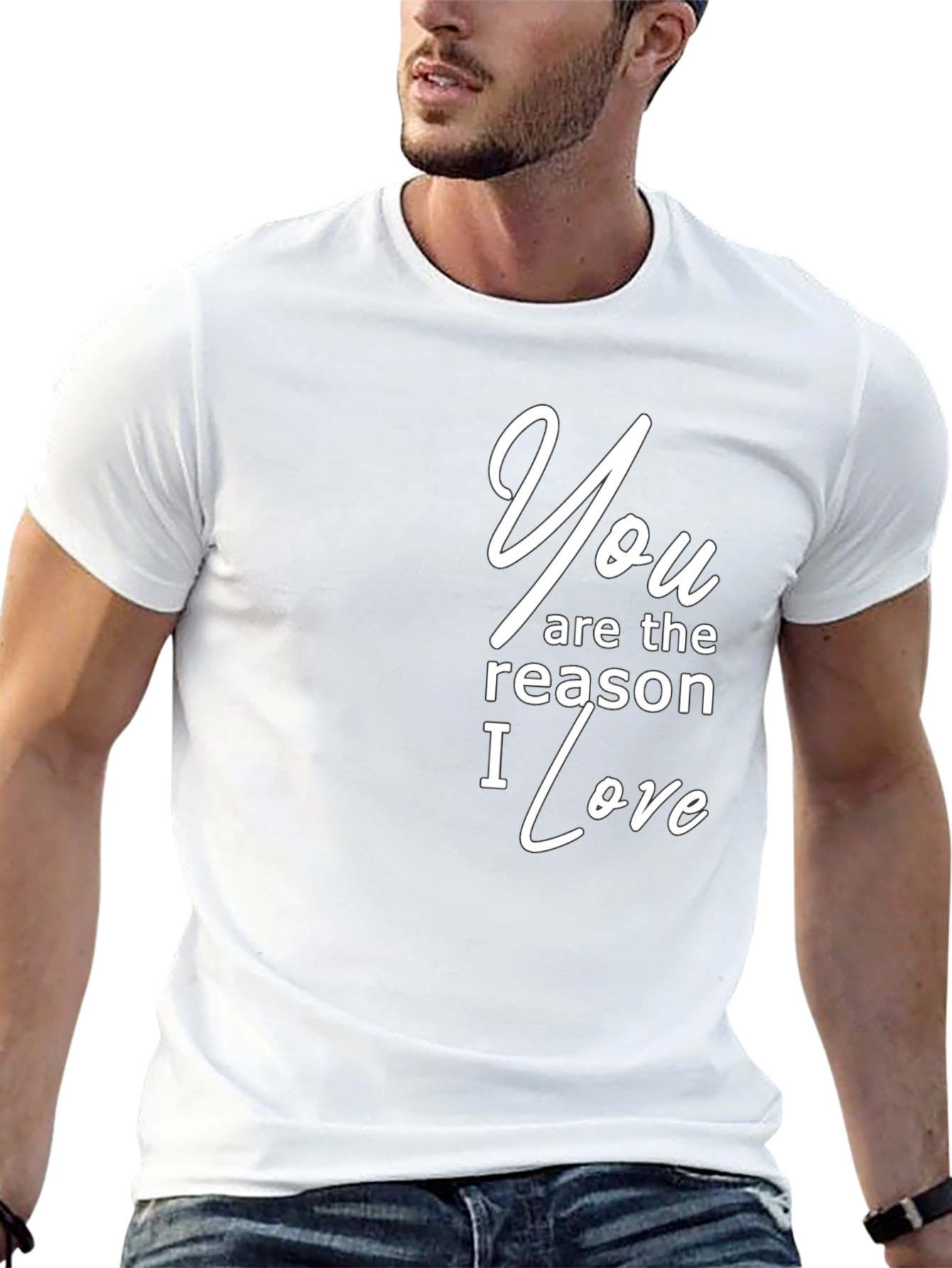 You are the Reason I Love Black T-Shirt