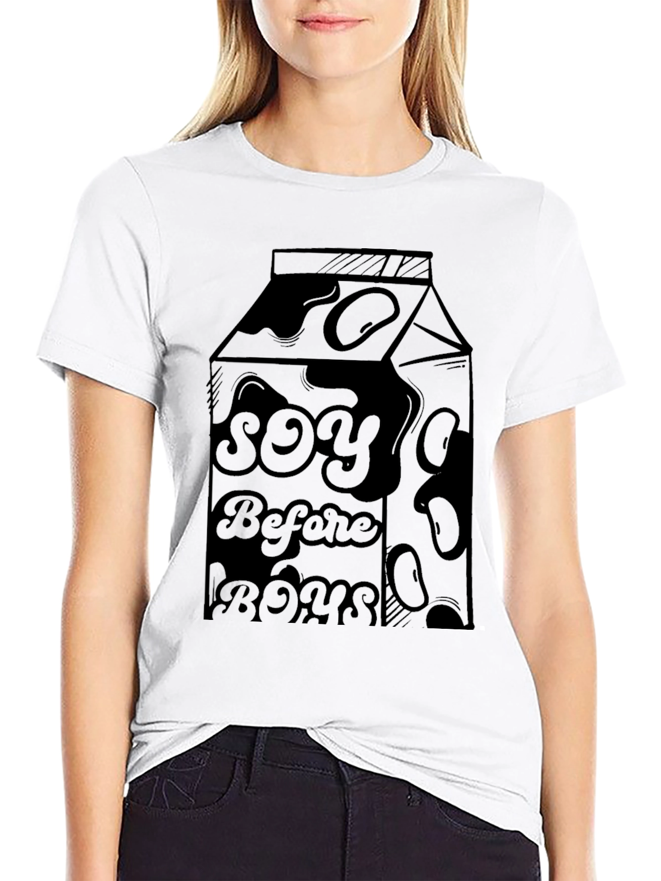Soy Before Boys Graphic T-Shirt