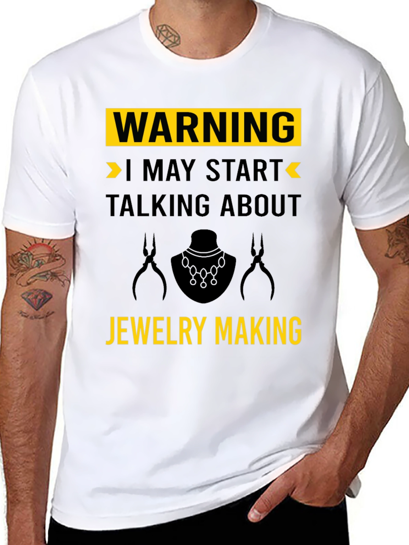 Warning: Jewelry Making T-Shirt