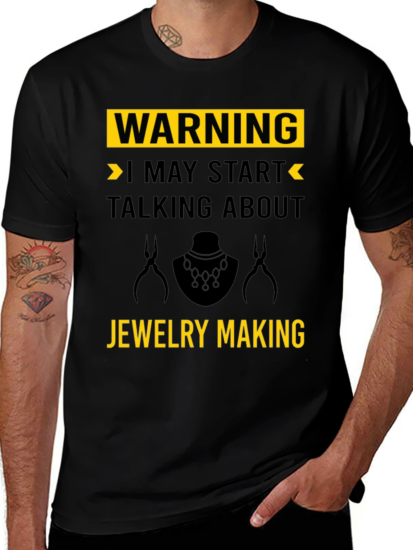 Warning: Jewelry Making T-Shirt