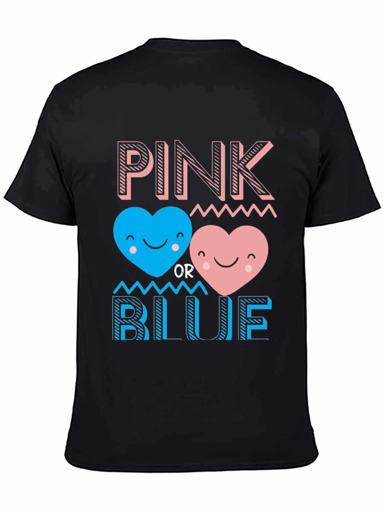 Pink or Blue Gender Reveal T-Shirt