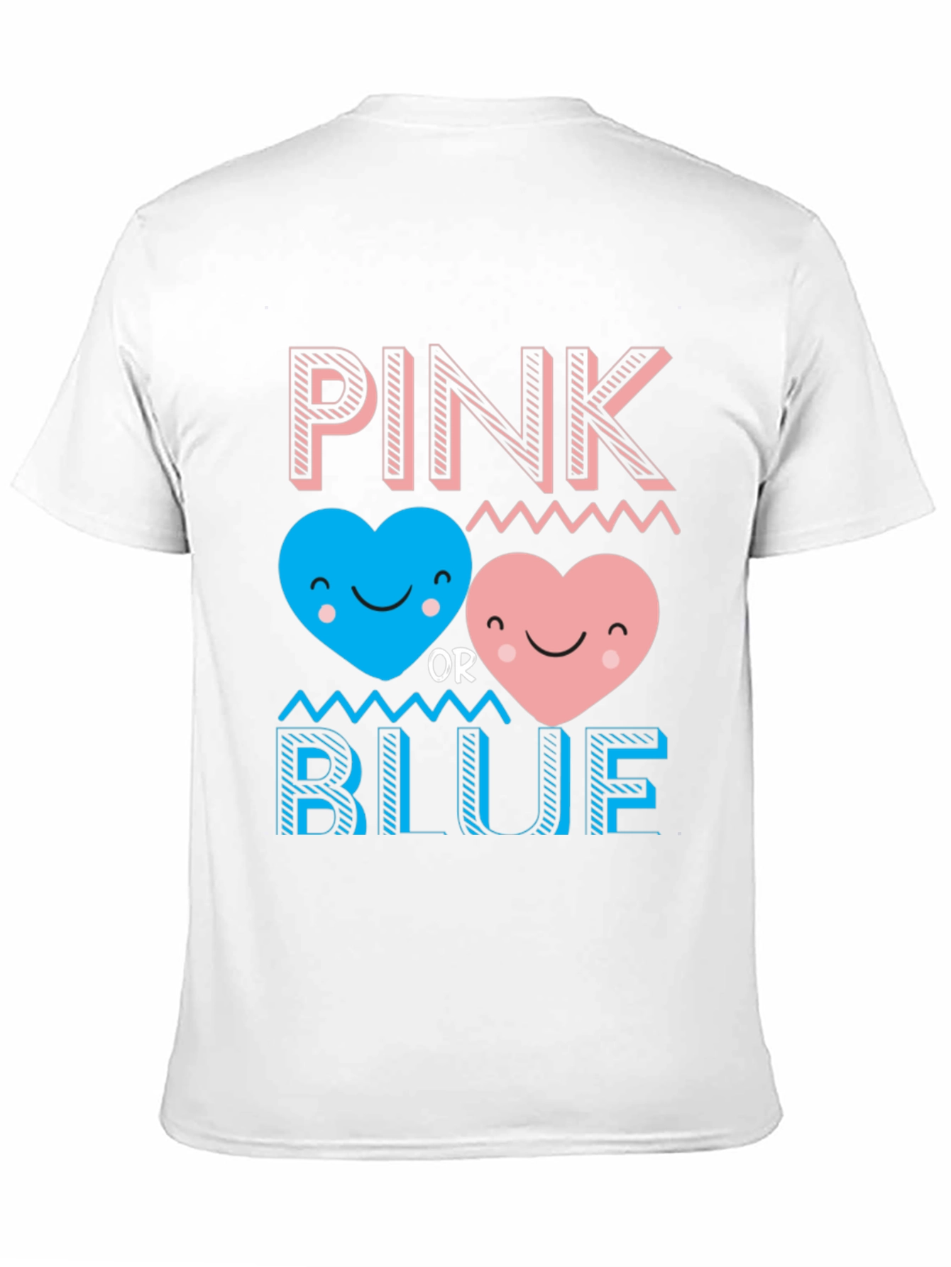 Pink or Blue Gender Reveal T-Shirt
