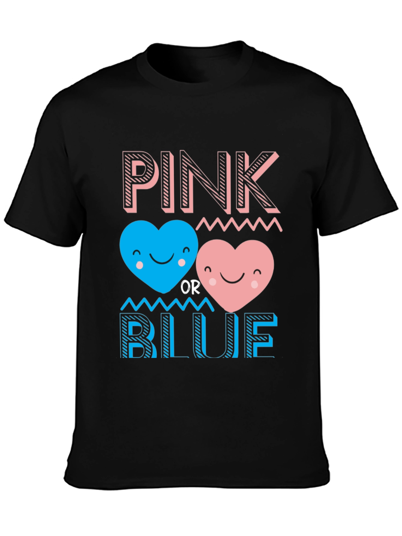 Pink or Blue Gender Reveal T-Shirt