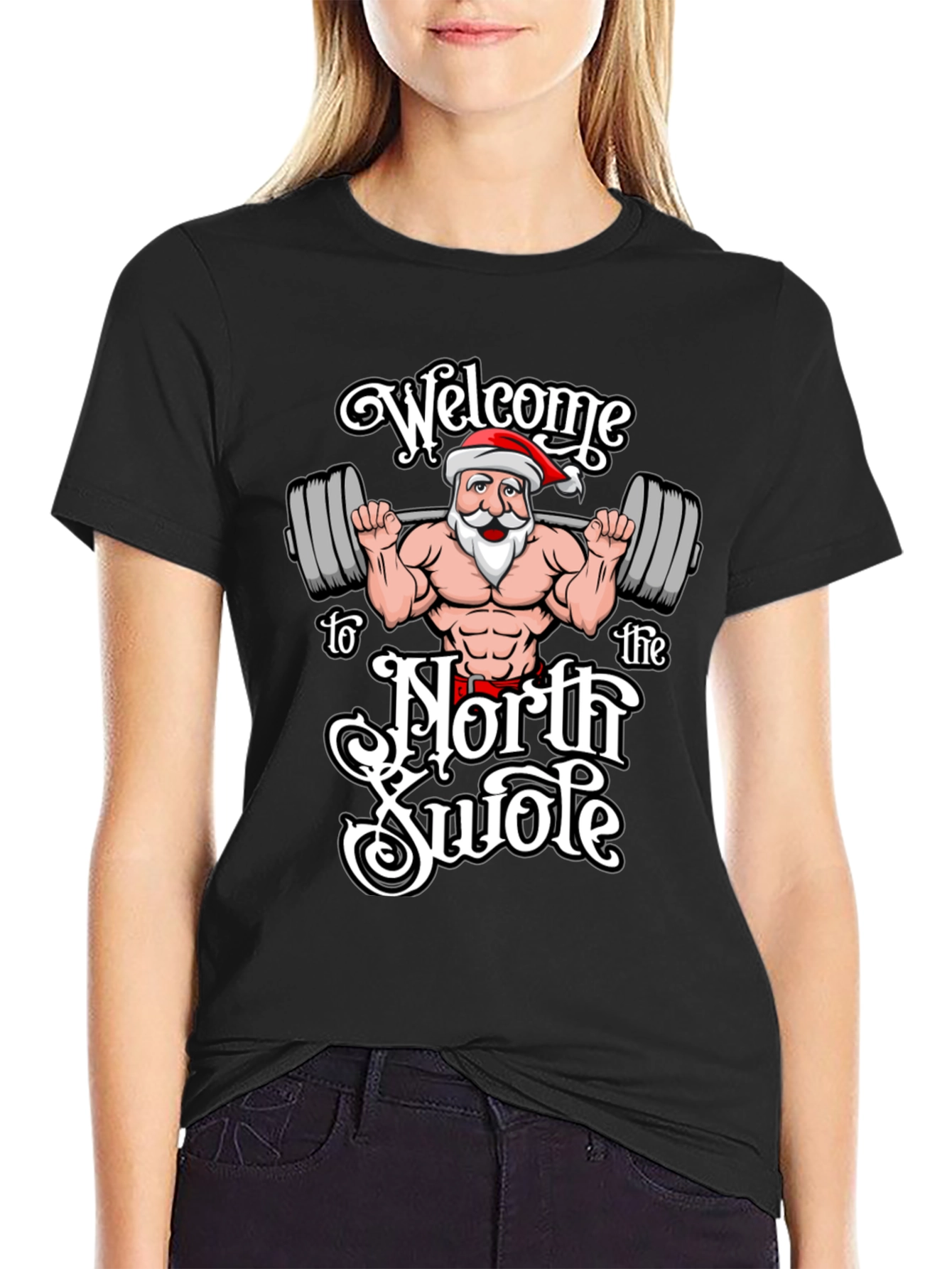 Welcome to the North Swole Christmas T-Shirt