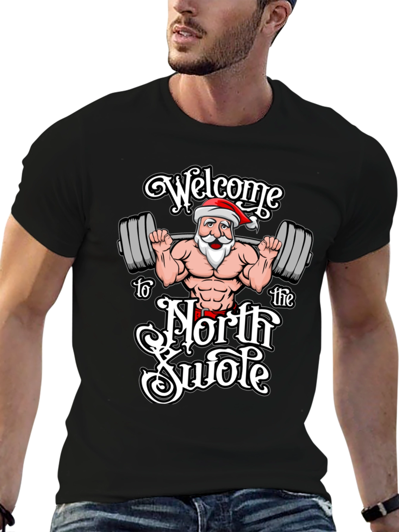 Welcome to the North Swole Christmas T-Shirt