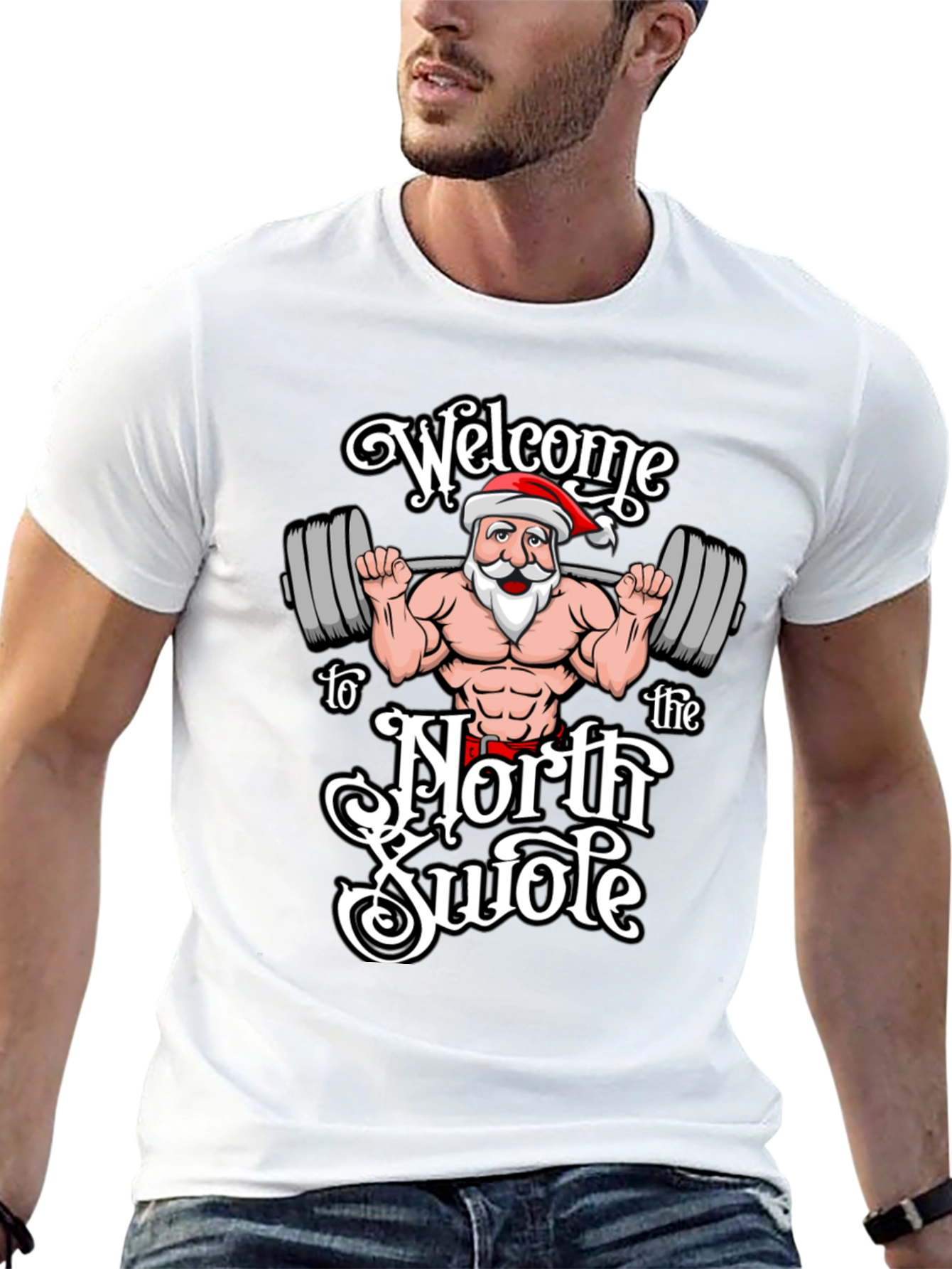 Welcome to the North Swole Christmas T-Shirt