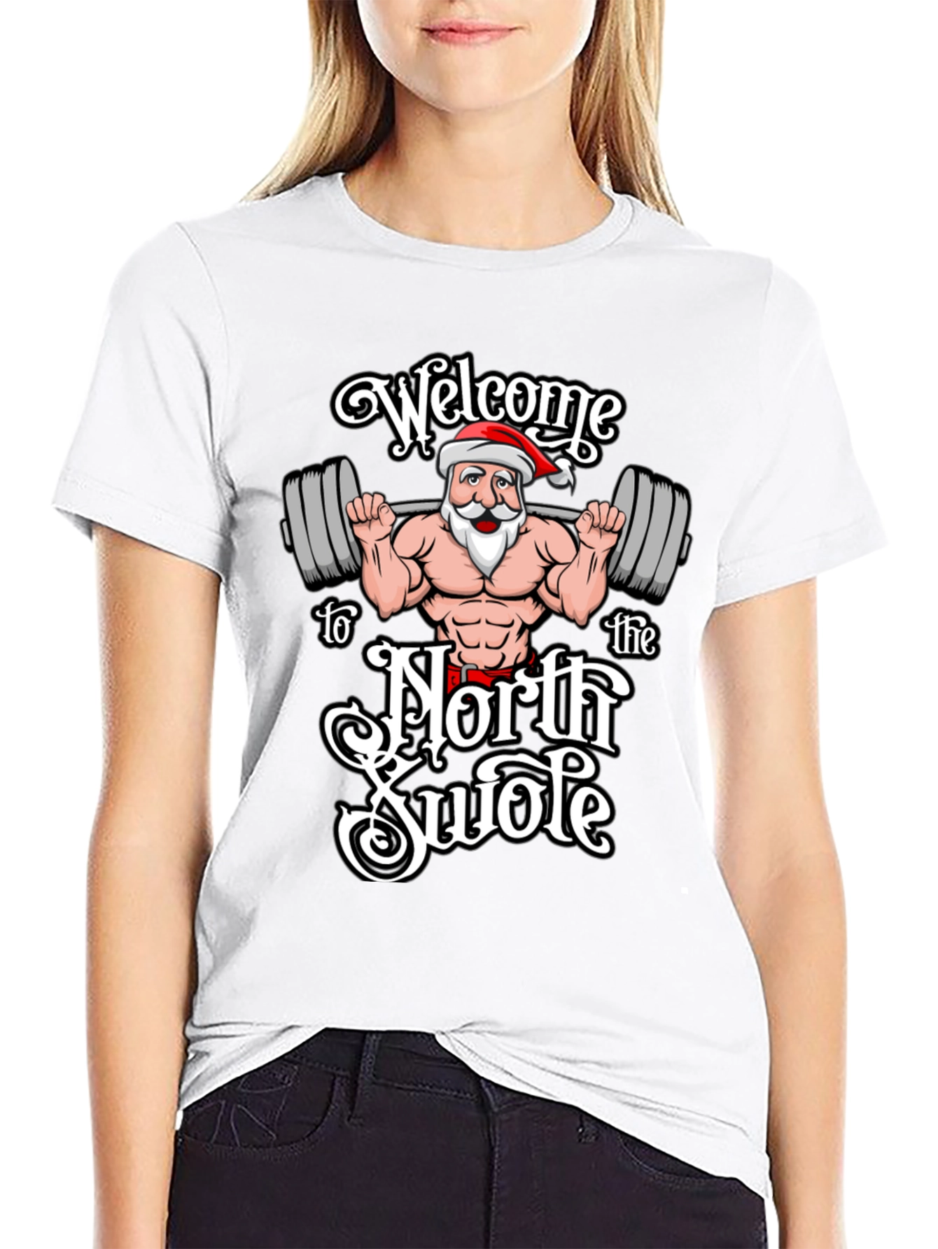 Welcome to the North Swole Christmas T-Shirt
