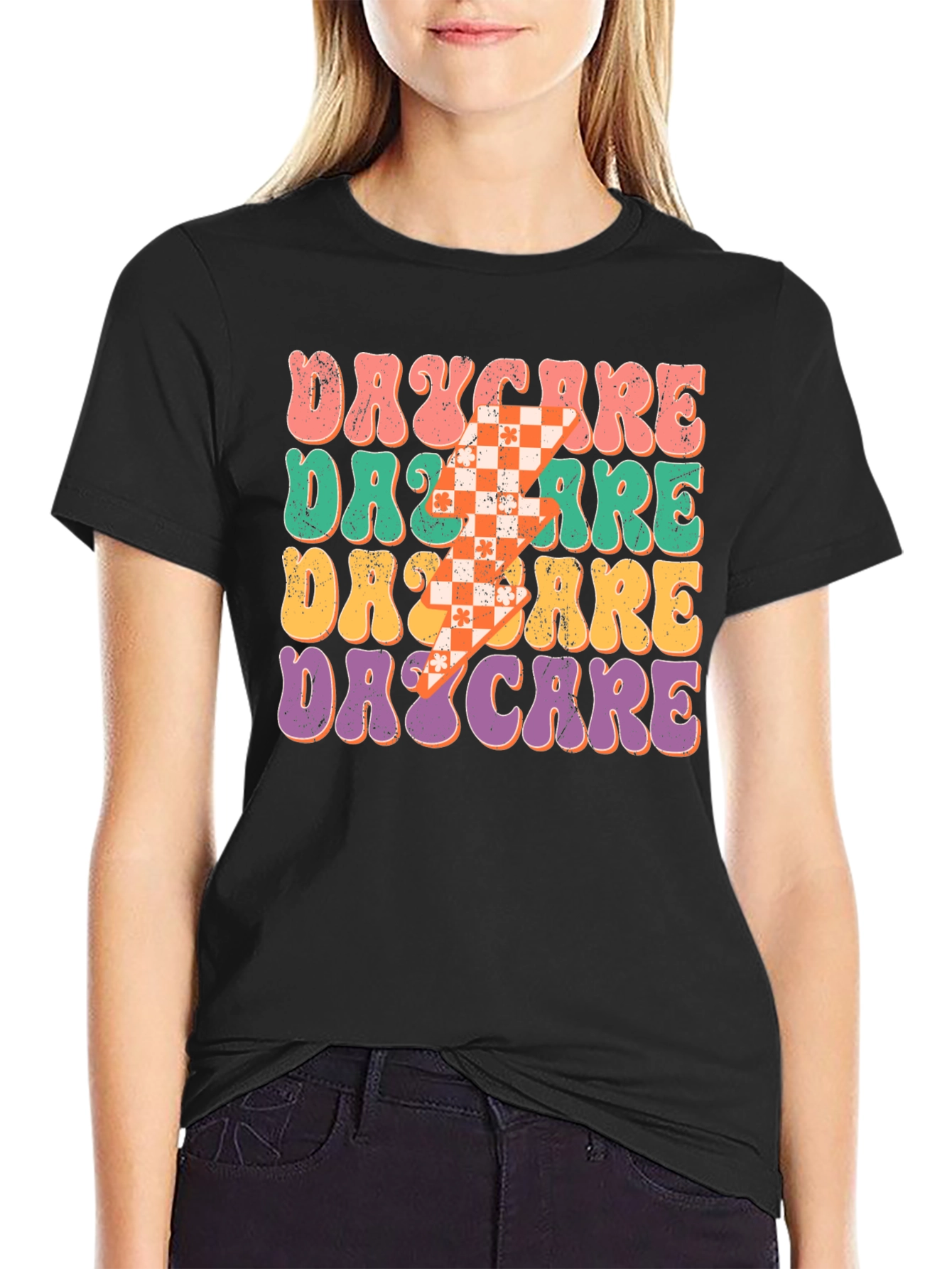 Retro Daycare Teacher T-Shirt