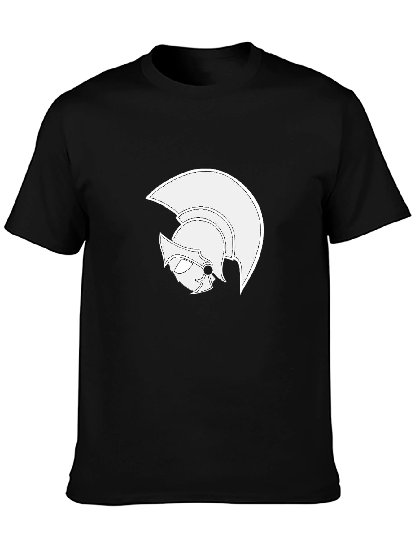 Trojan Helmet Graphic Tee - Classic Style