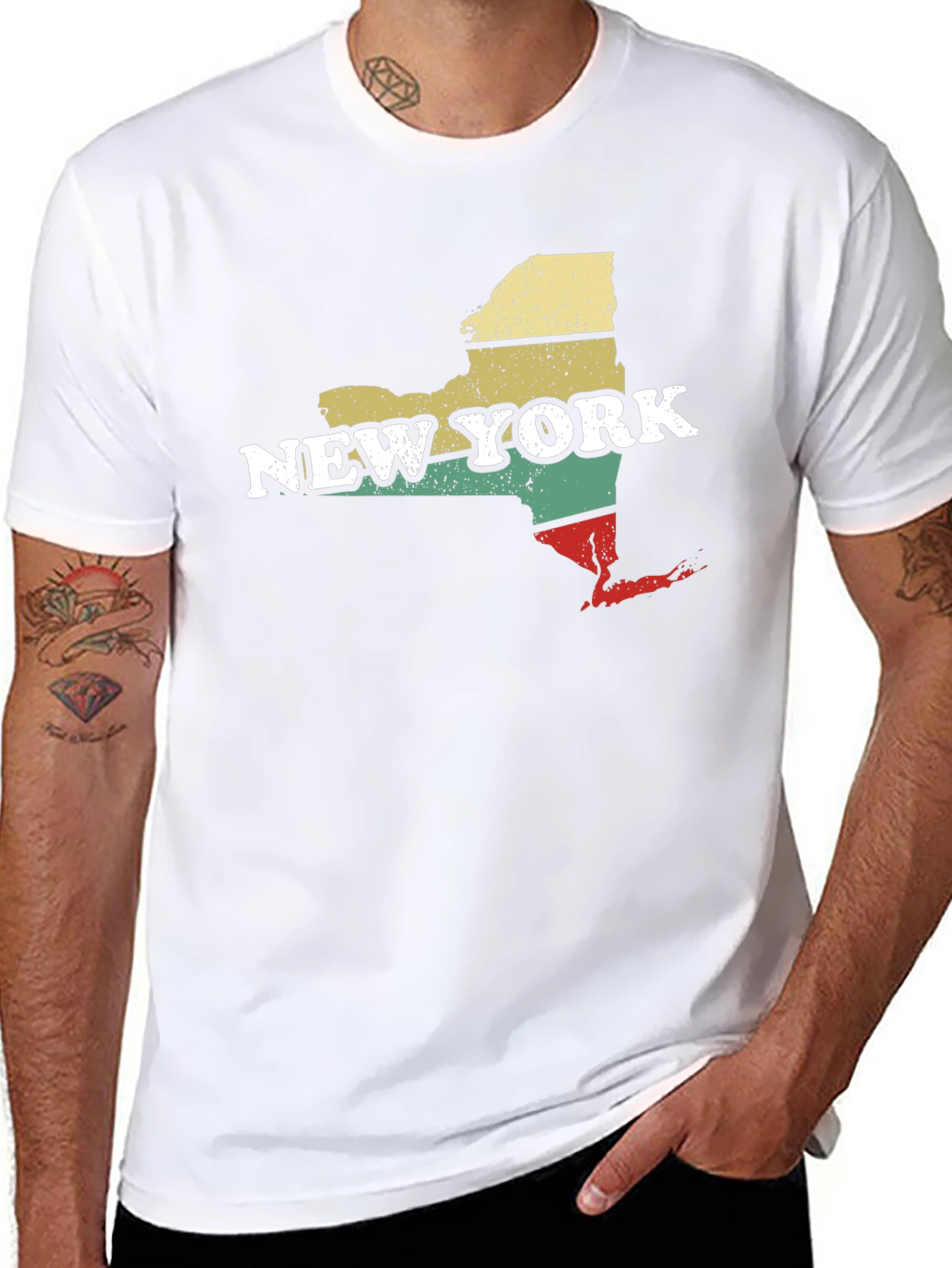 New York State Retro Graphic Tee