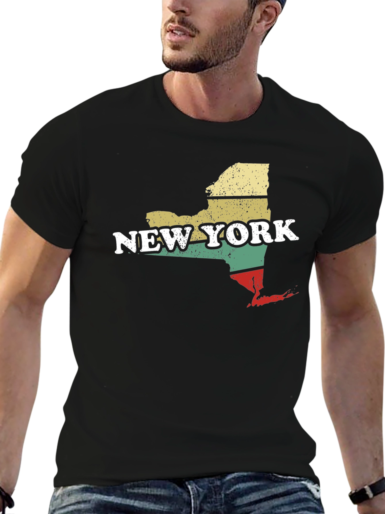 New York State Retro Graphic Tee