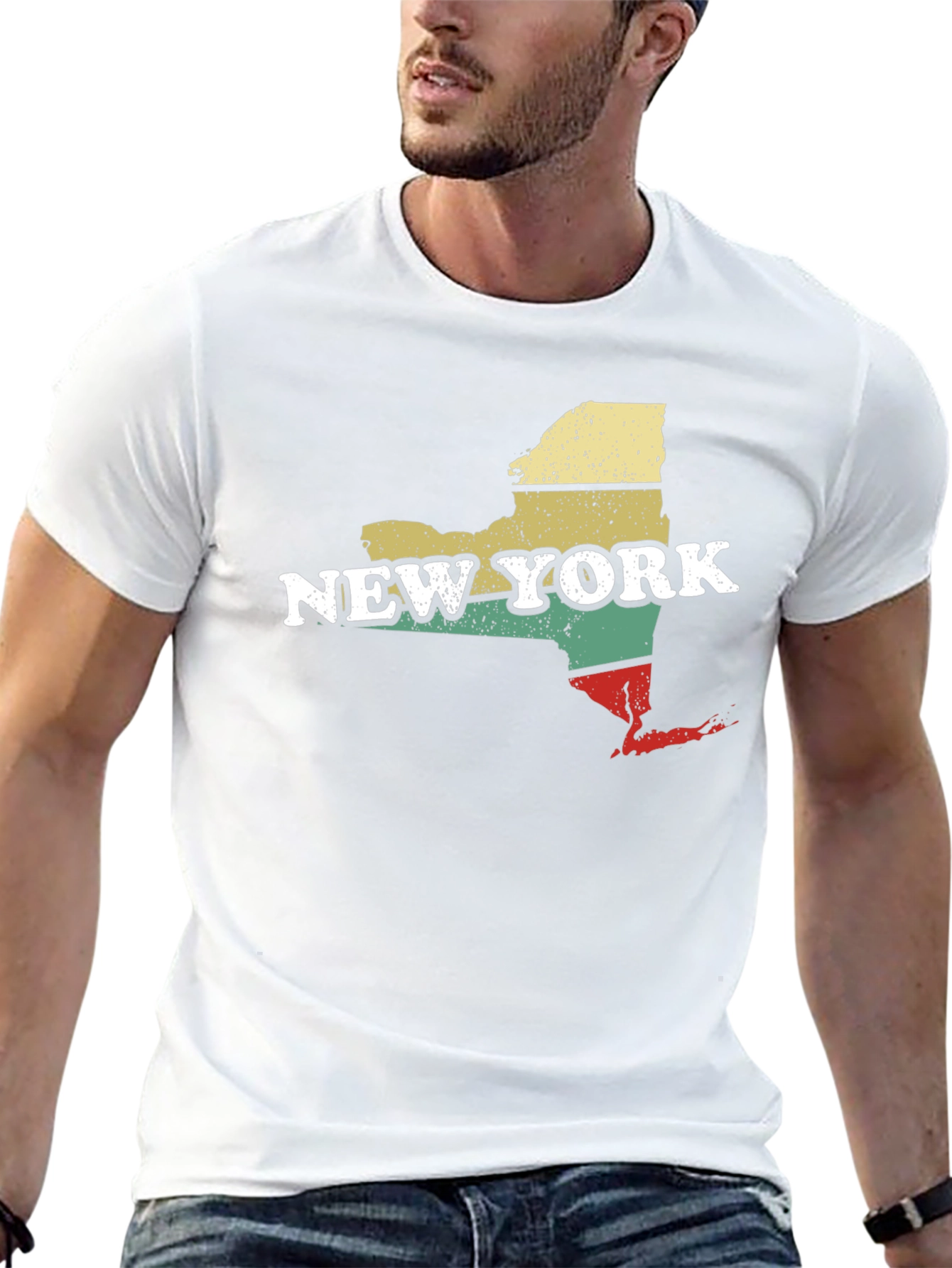 New York State Retro Graphic Tee
