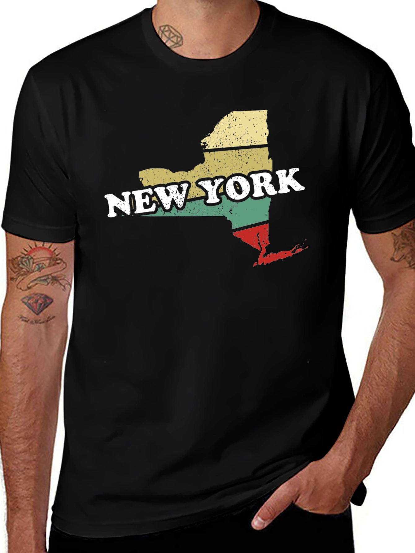 New York State Retro Graphic Tee