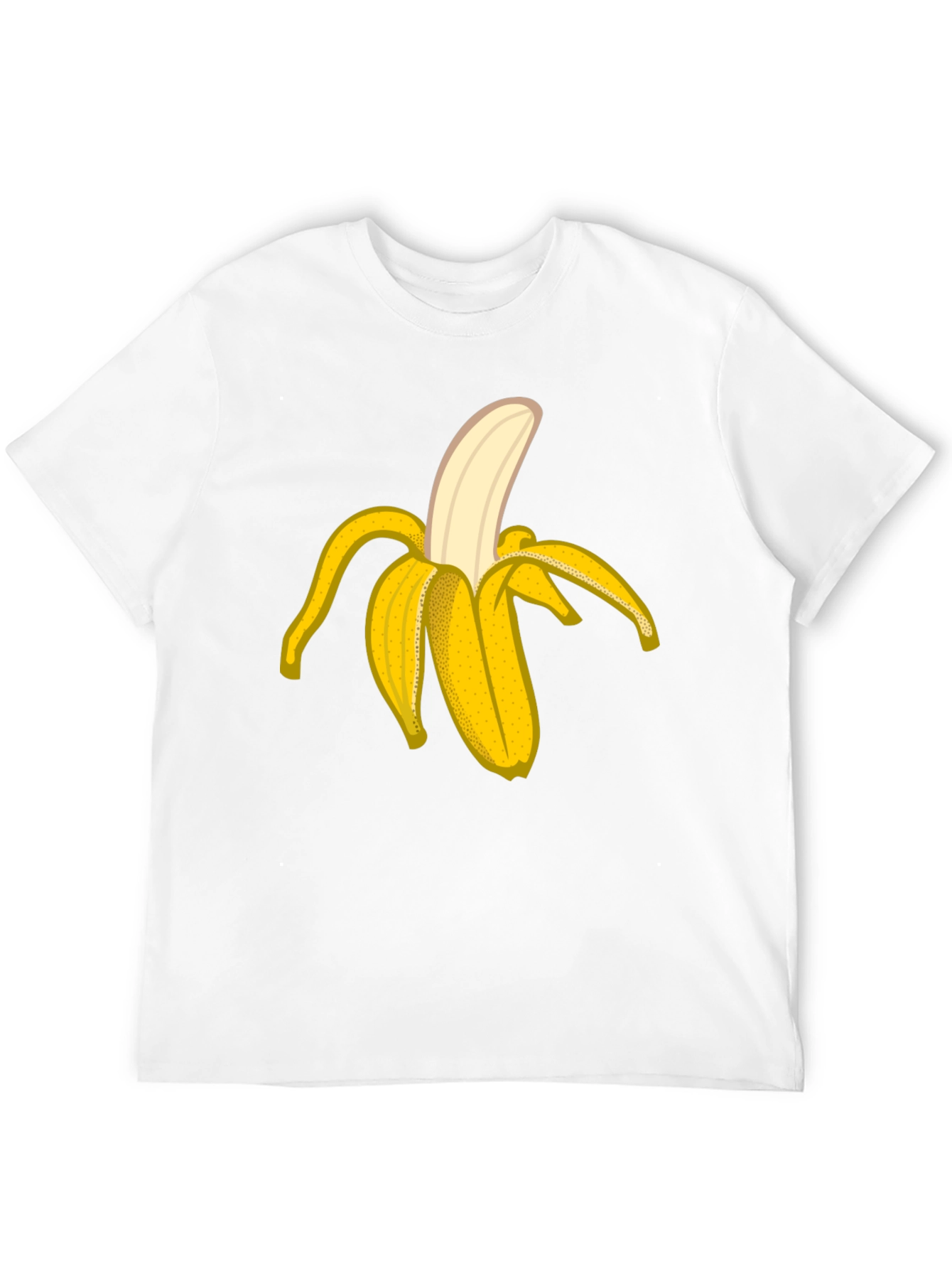 Banana Graphic Black T-Shirt - Fruit Lover Tee