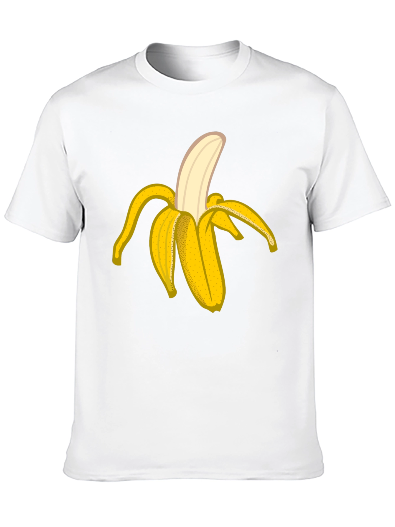 Banana Graphic Black T-Shirt - Fruit Lover Tee
