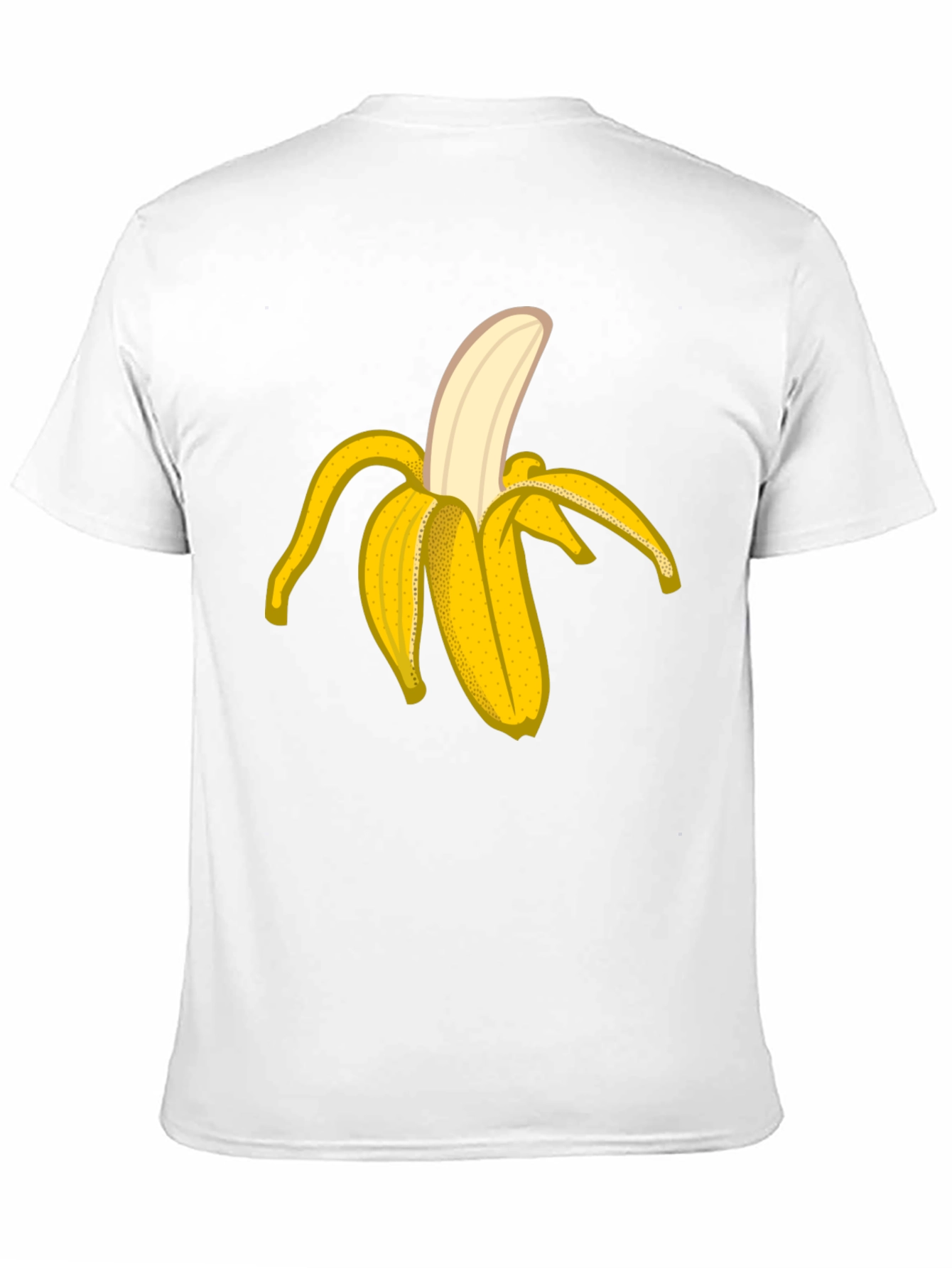 Banana Graphic Black T-Shirt - Fruit Lover Tee