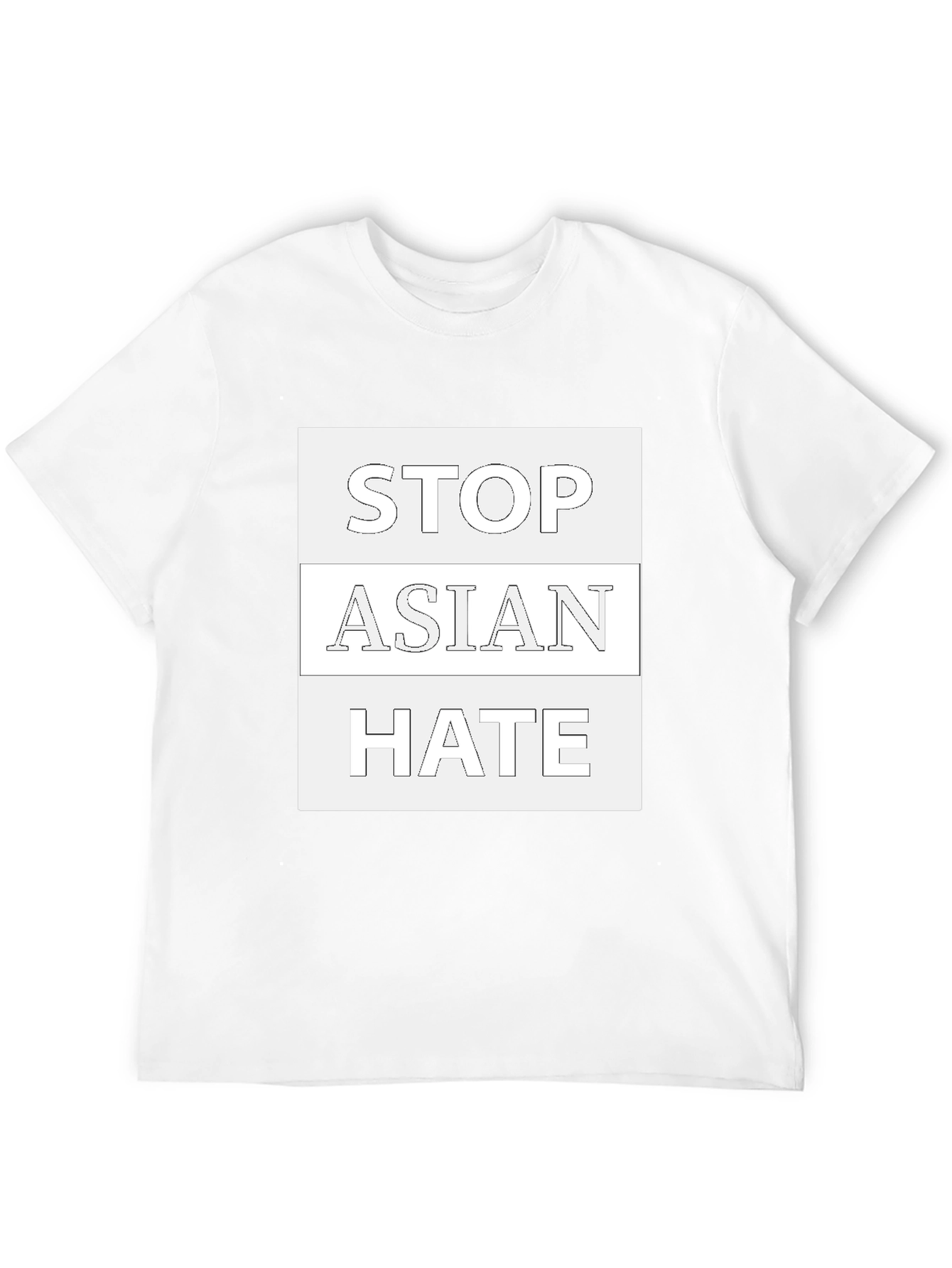 Stop Asian Hate T-Shirt - Black