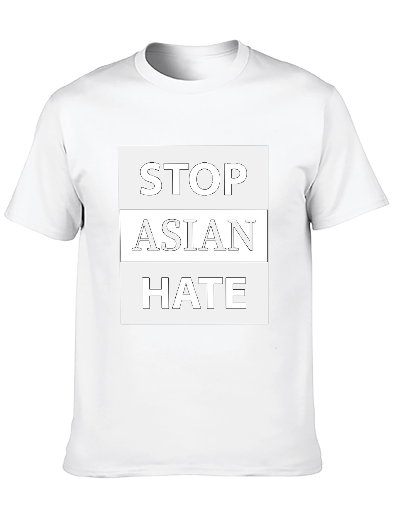 Stop Asian Hate T-Shirt - Black